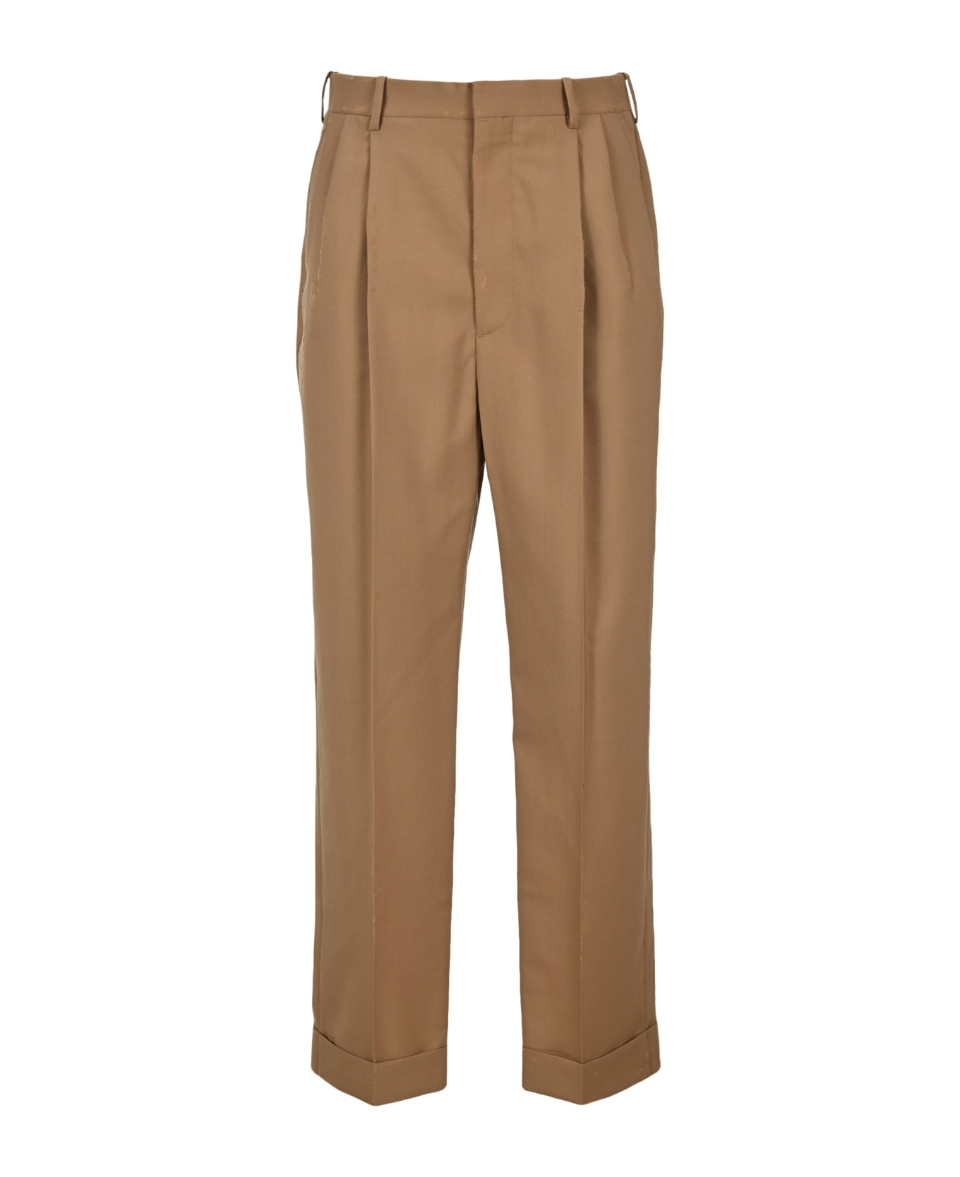 Marni Tailored Trousers - BEIGE ボトムス