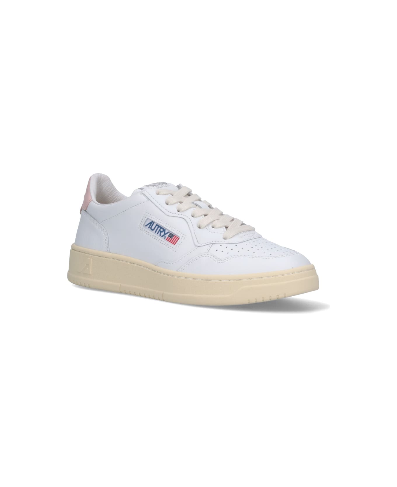 Autry 'medalist 01' Low Sneakers - White