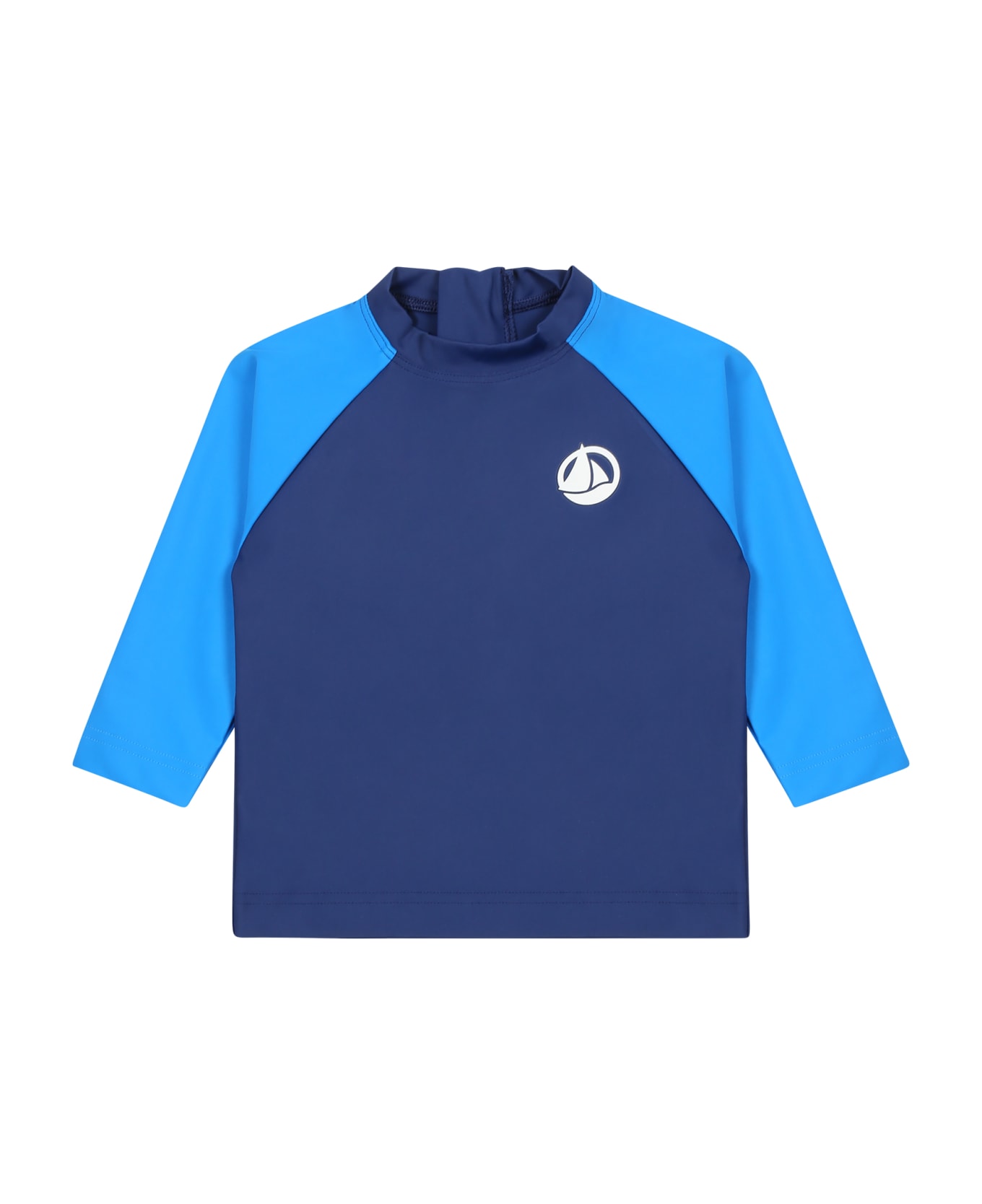 Petit Bateau Blue Anti-uv T-shirt For Boy - Blue Tシャツ＆ポロシャツ