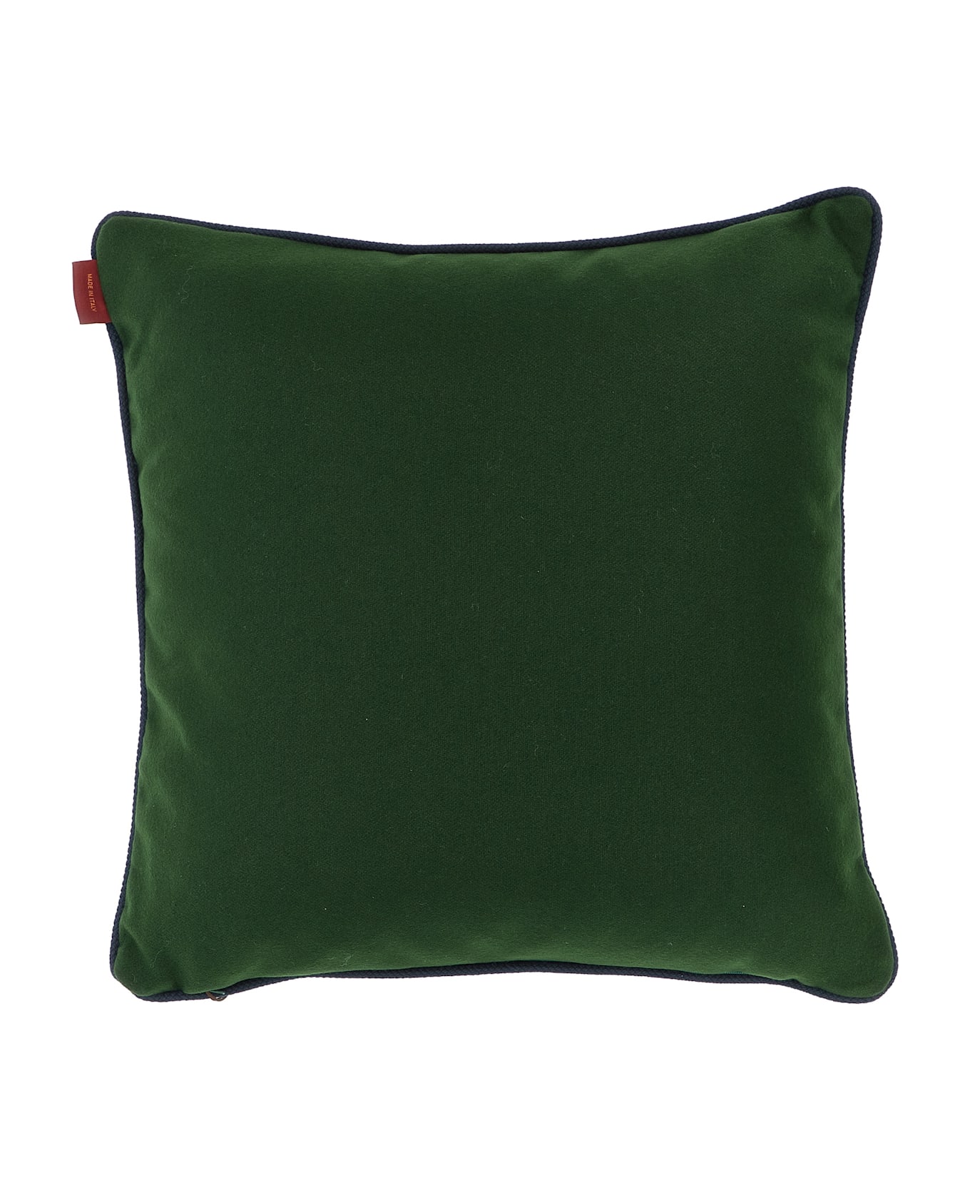 Etro Spunga Logo Cushion - Green