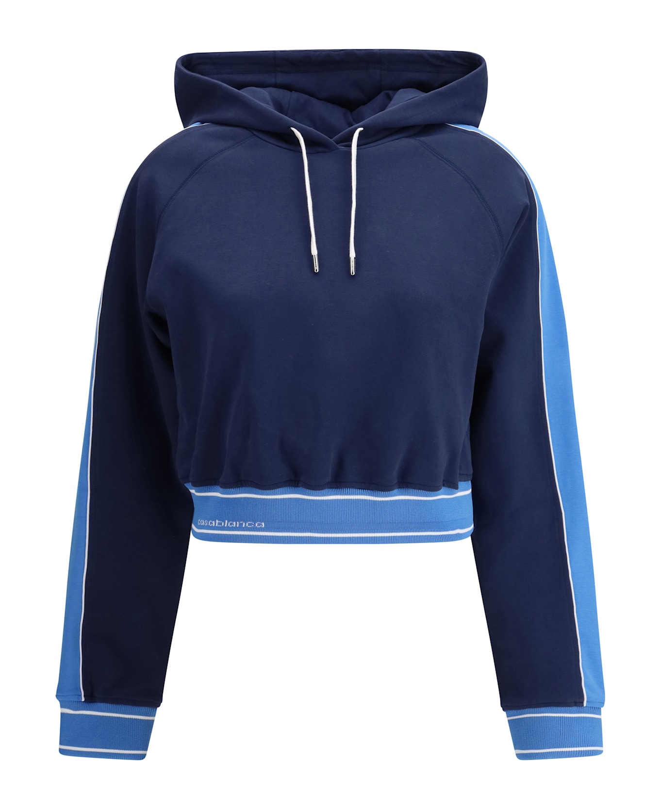 Casablanca Cropped Hoodie