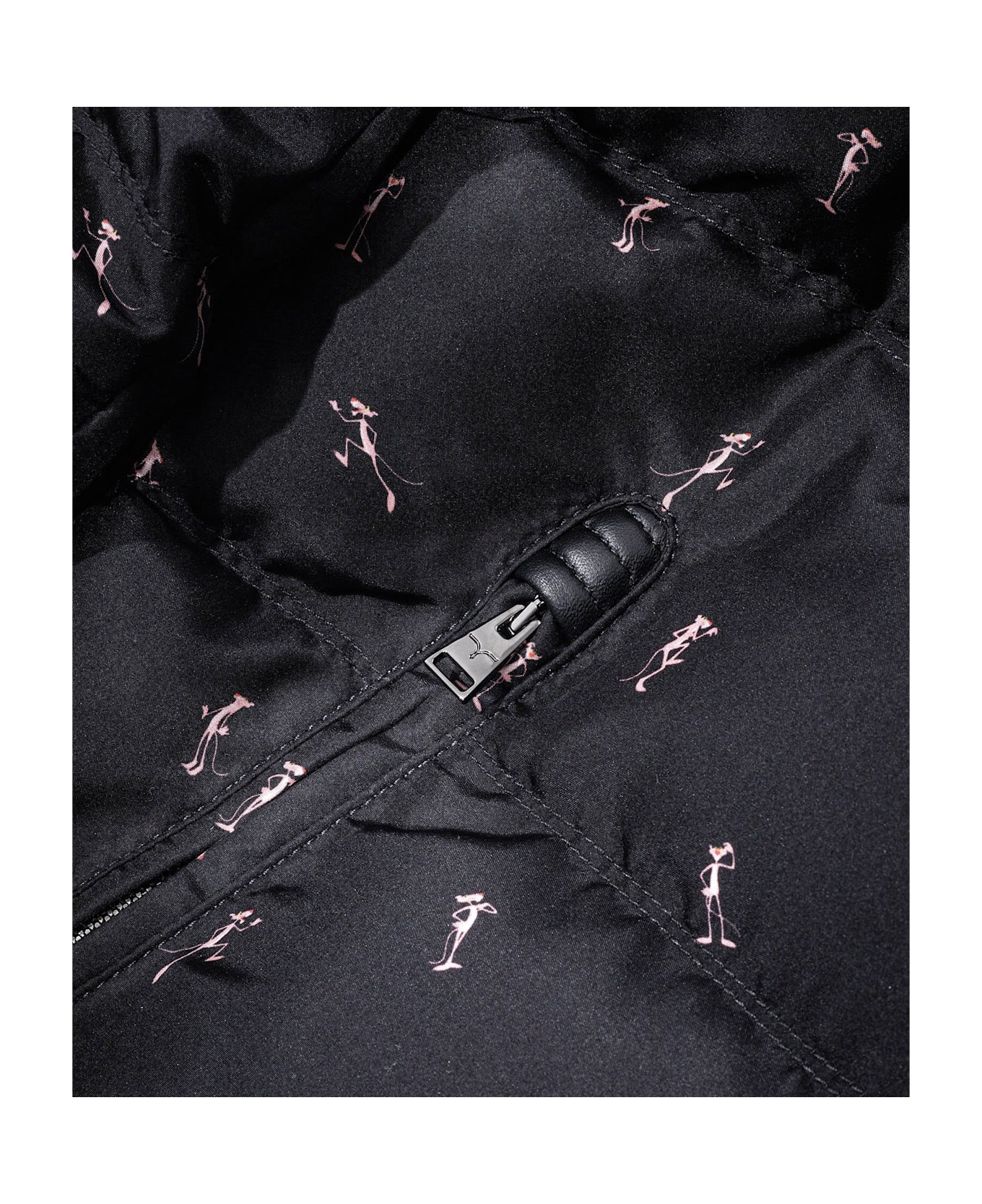 Larusmiani Pink Panther Down Jacket Fleece - Black
