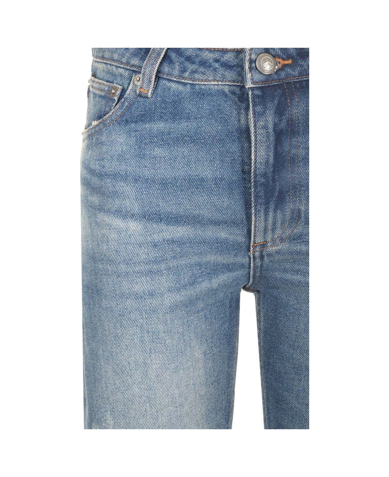 A.P.C. 'kylie' Straight Leg Jeans - Blue