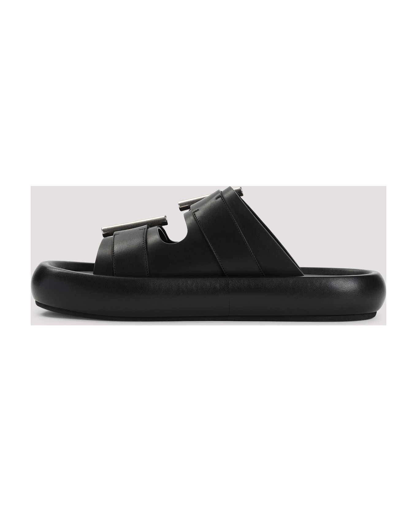 Alexander McQueen Sandal - Silver Black