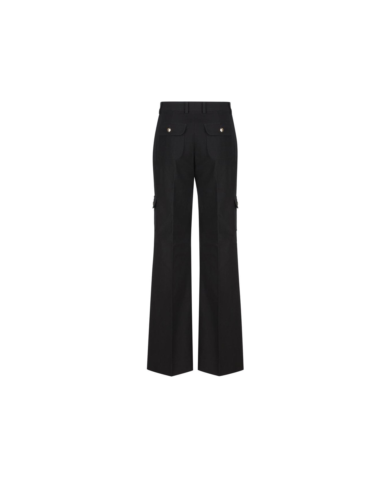 Celine Straight-leg Cargo Pants - Black