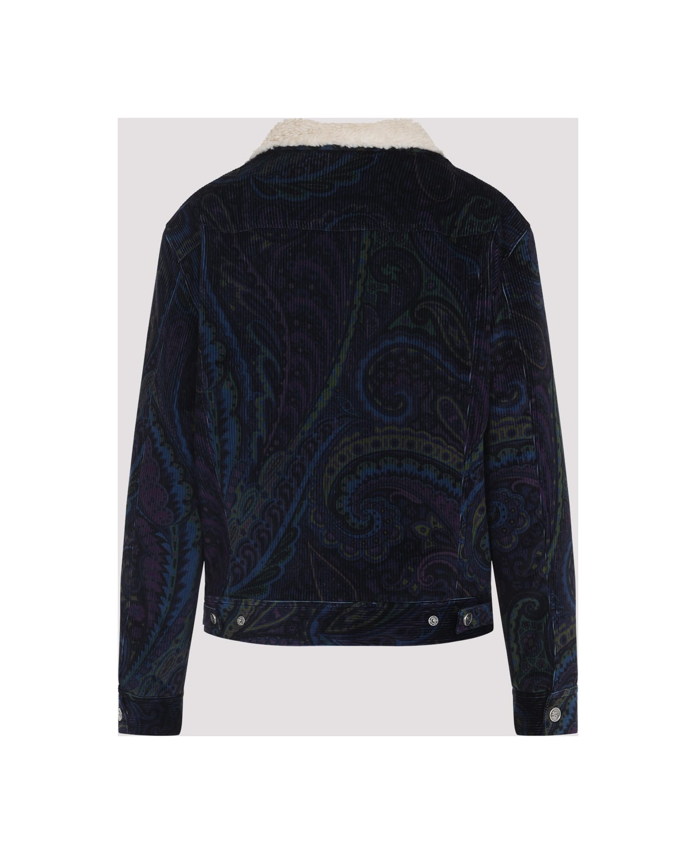 Etro Outerwear - Stampa F.do Blu
