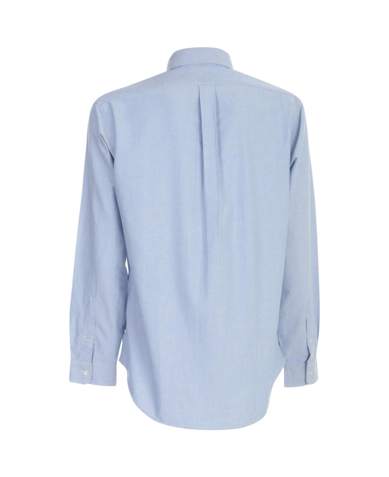 Ralph Lauren Logo Oxford Shirt - Blue