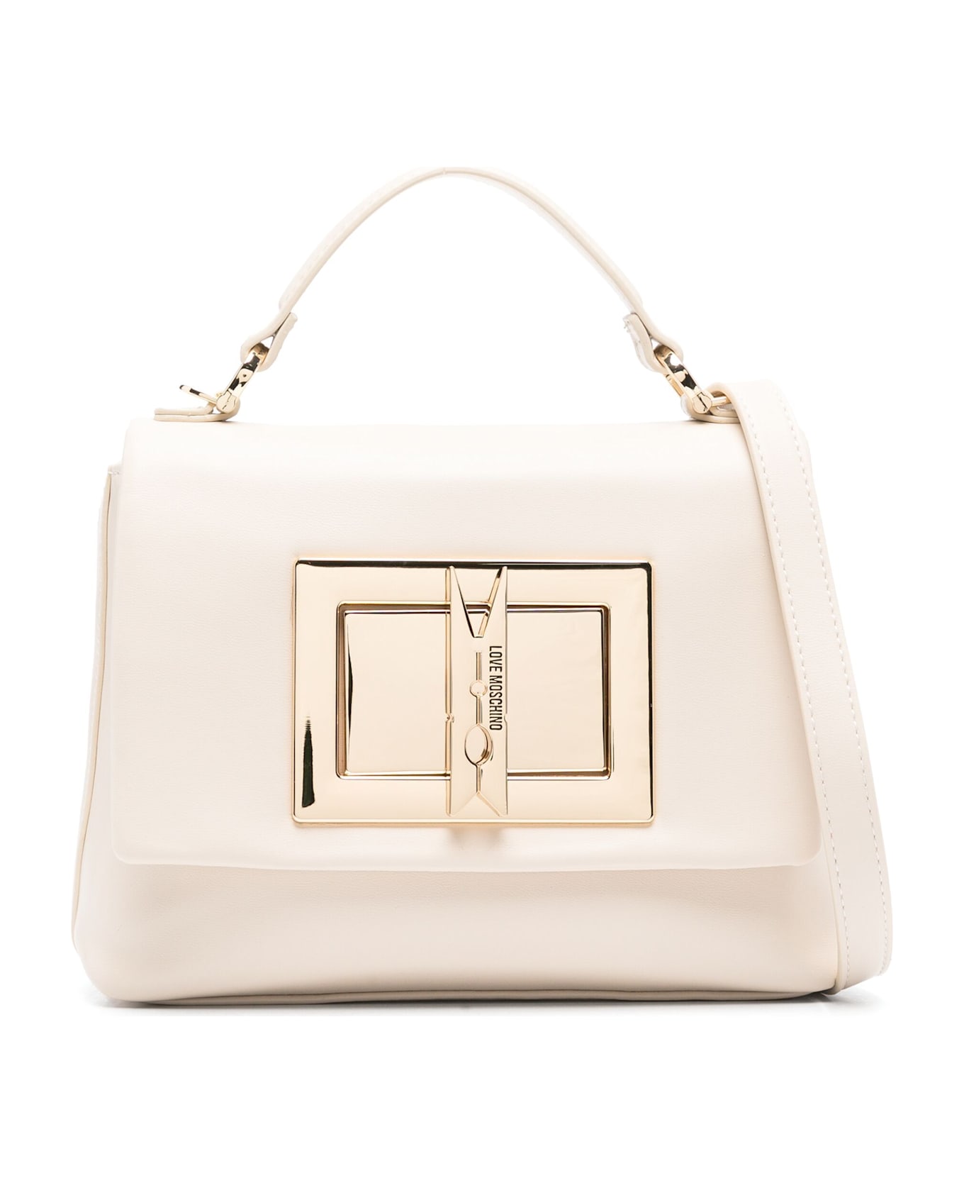 Love Moschino Cross Body Bag - Ivory