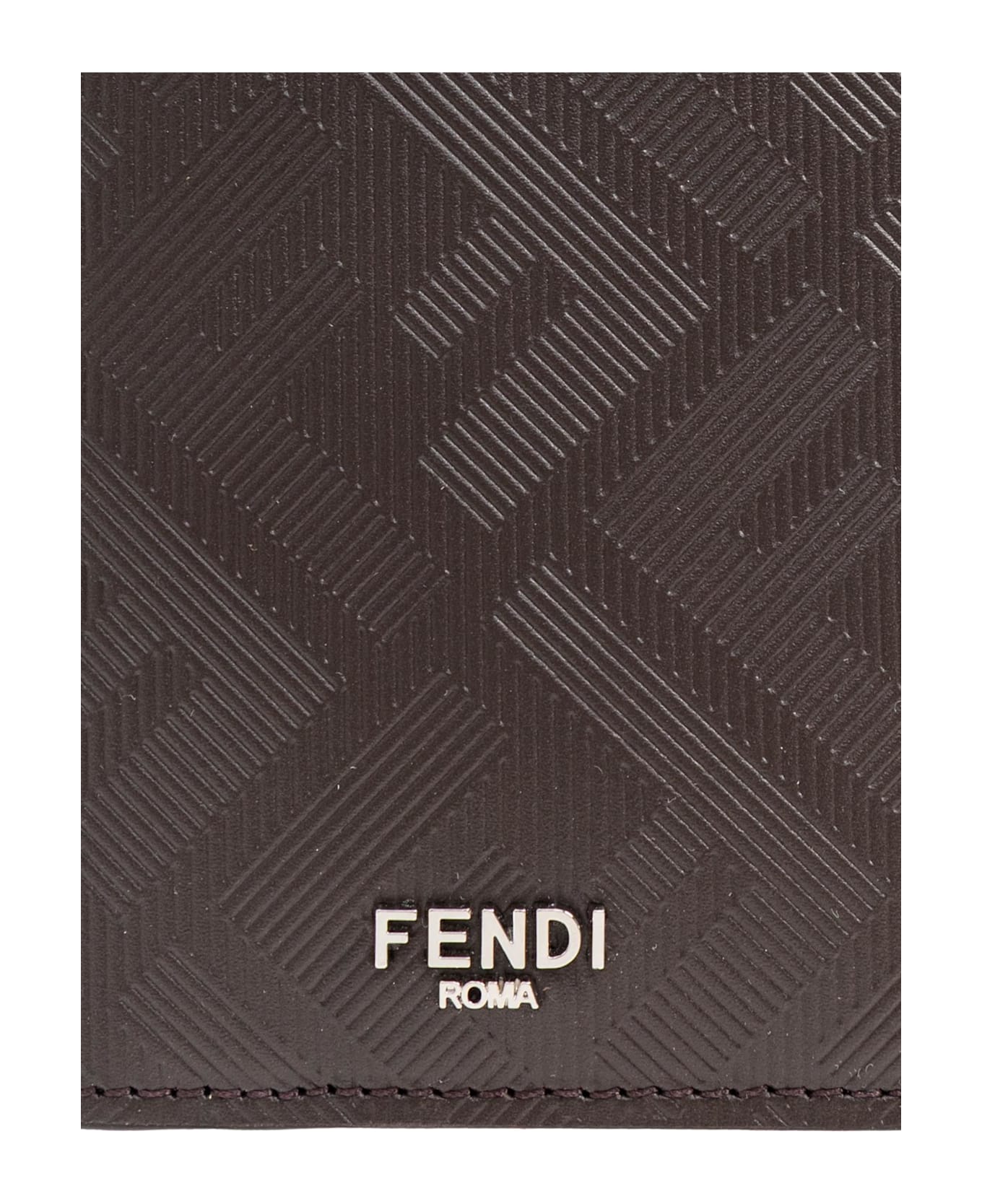 Fendi Card Case - BROWN