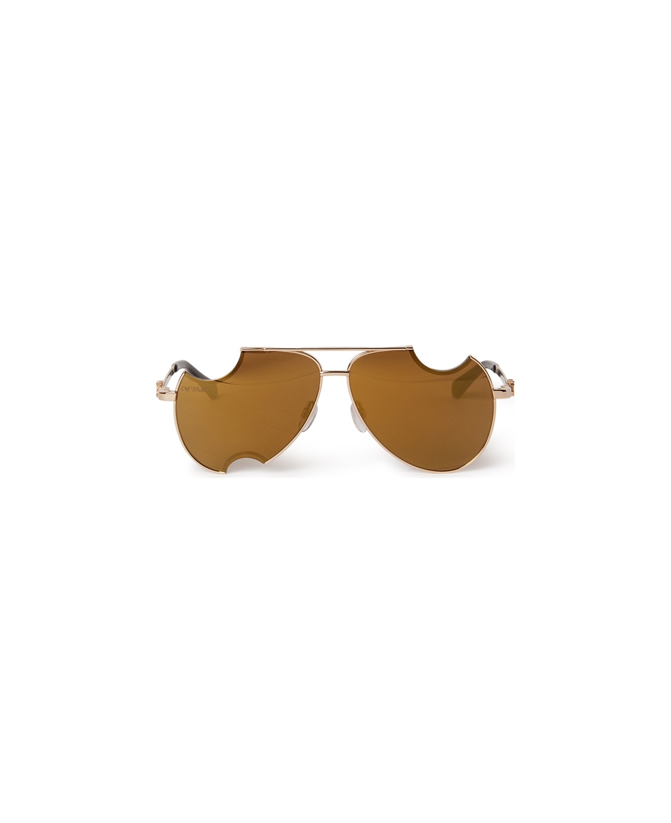 Off-White DALLAS SUNGLASSES Sunglasses - Gold Mirror
