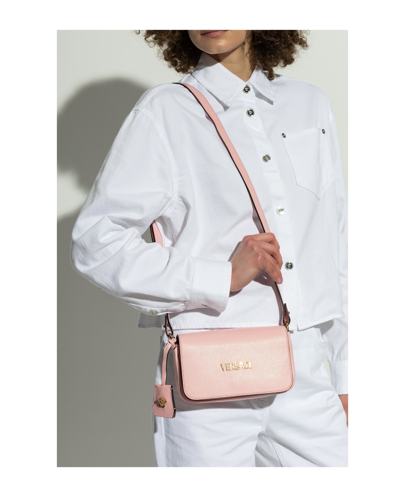 Versace Shoulder Bag Tag Mini - Pink