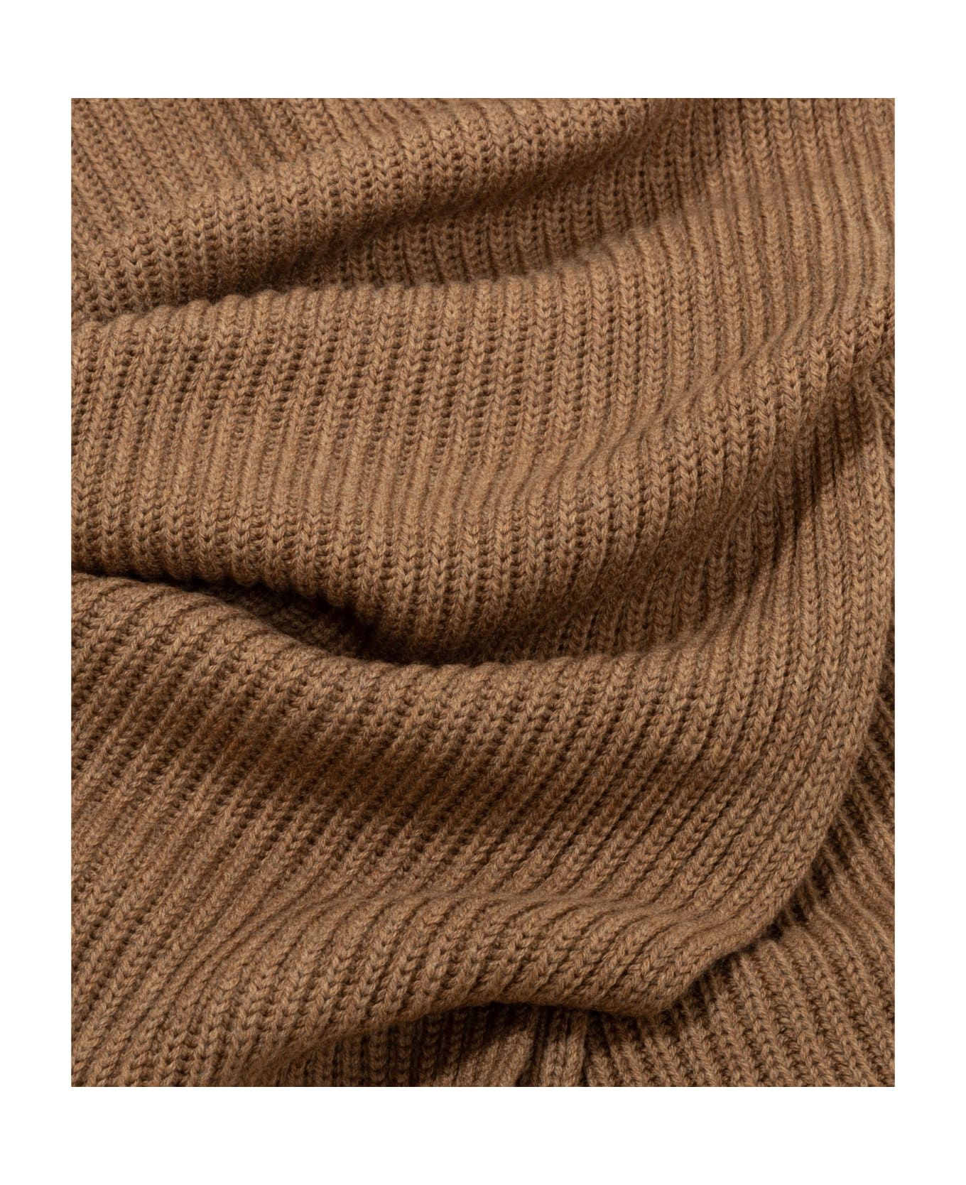 Lardini Wool Wool Scarf - Brown