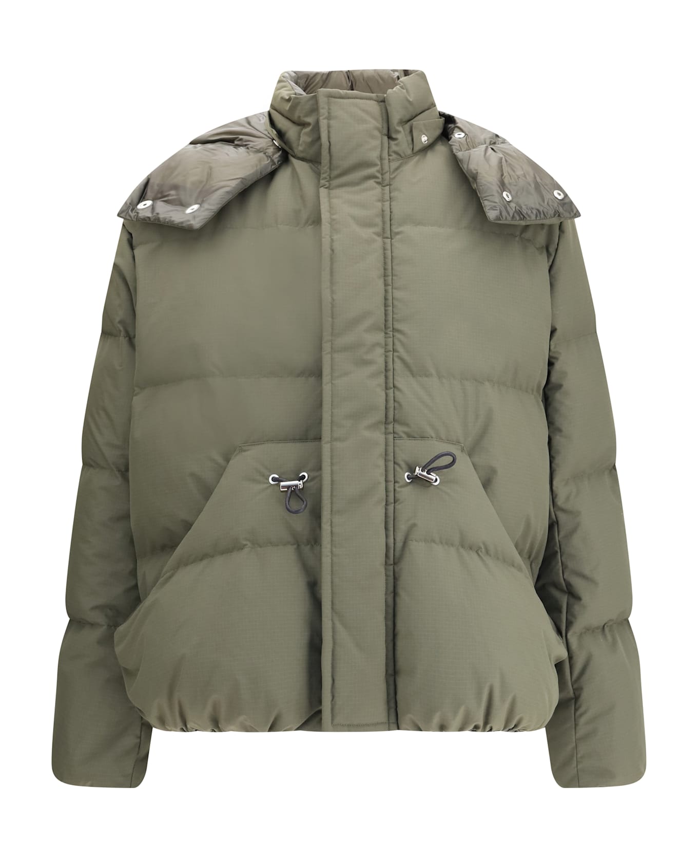 Sacai Puffer Jacket With Removable Hood