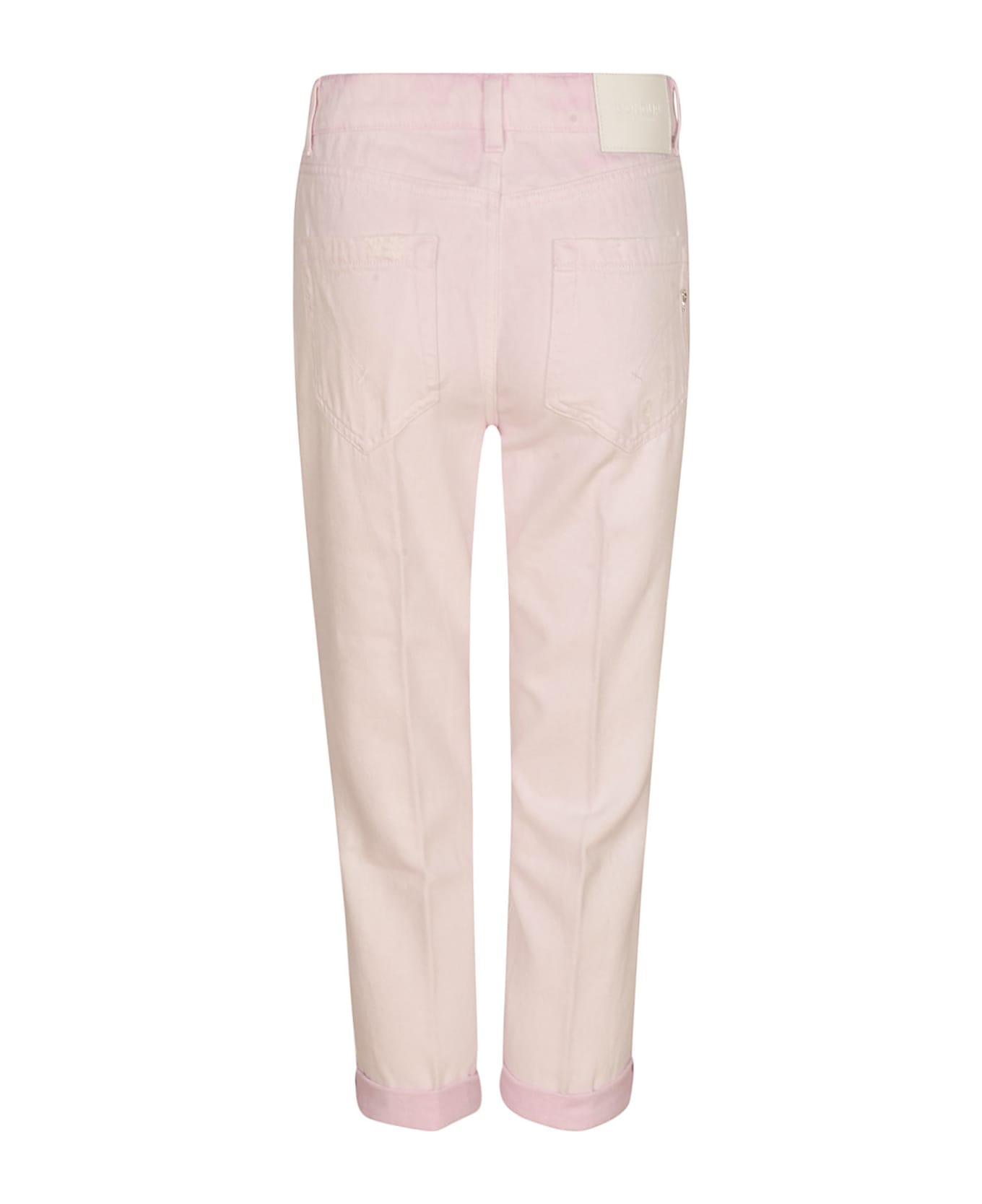 Dondup Buttoned Cropped Jeans - Malva