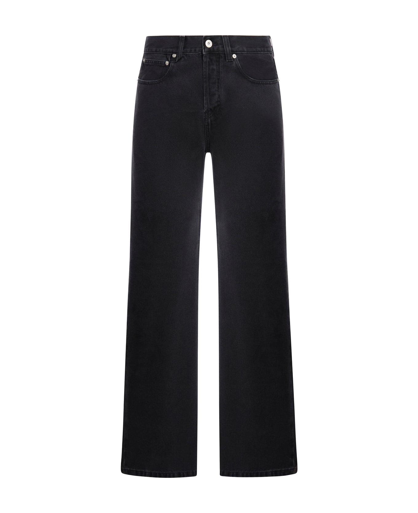 Jacquemus Mid-rise Straight-leg Jeans - 990 BLACK