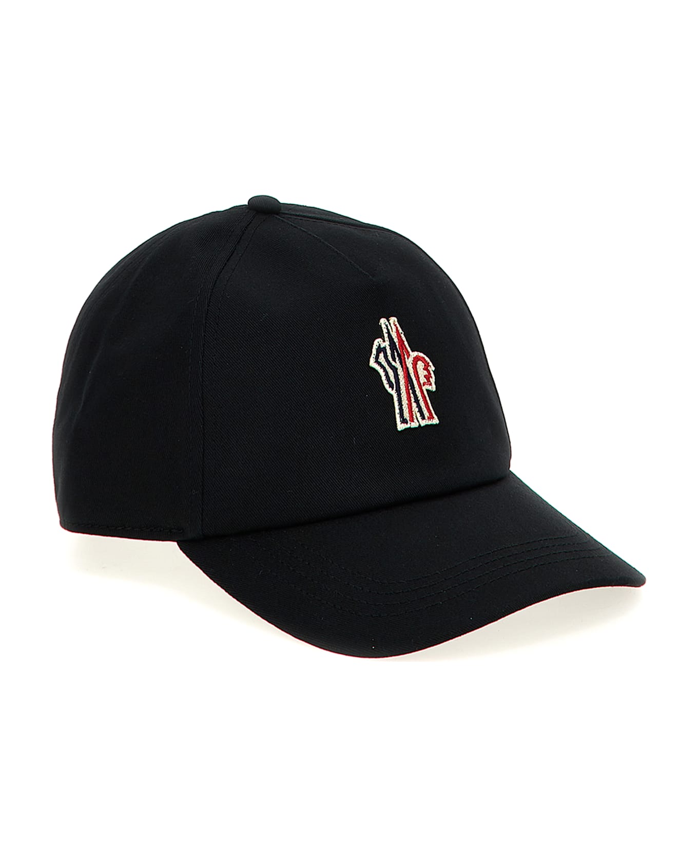 Moncler Grenoble Logo Cap - Black