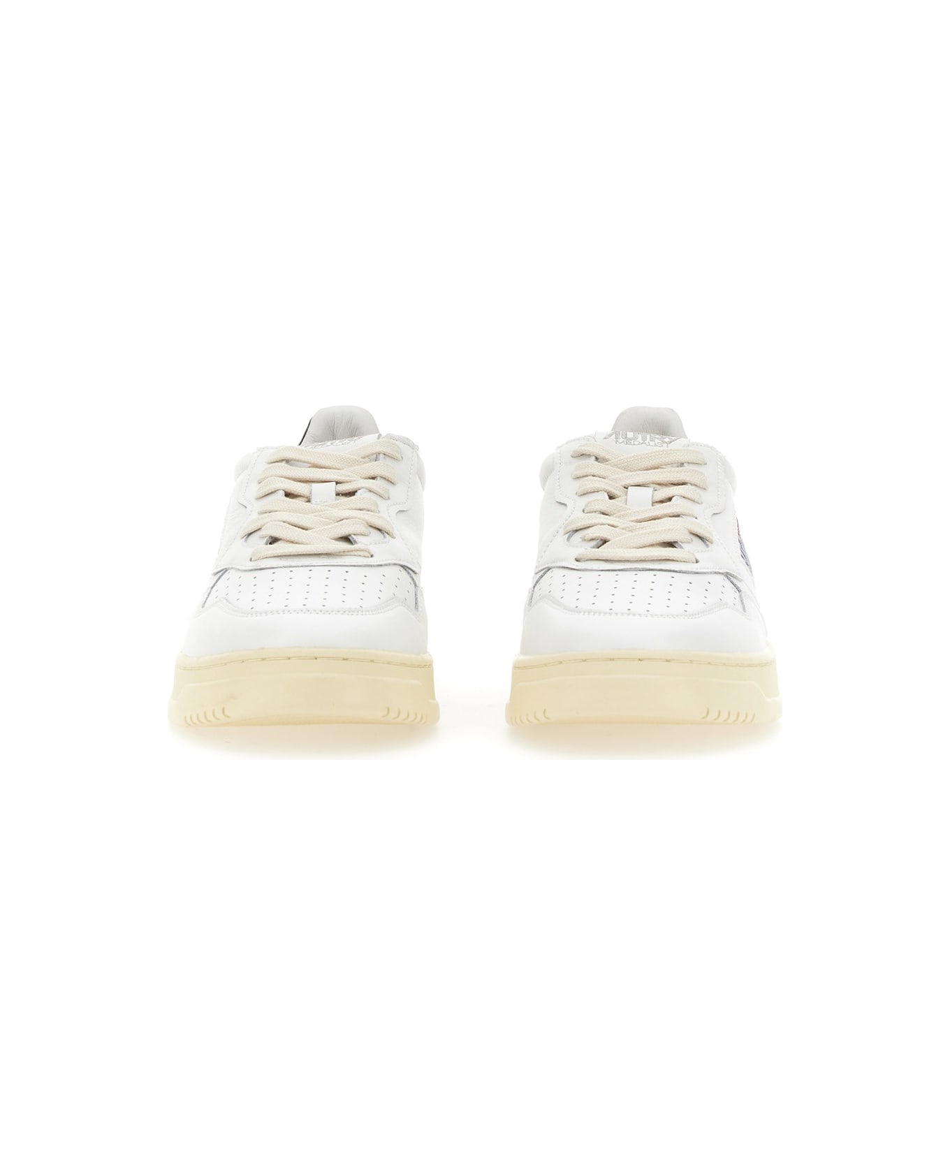 Autry Medalist Low Sneakers - White/green
