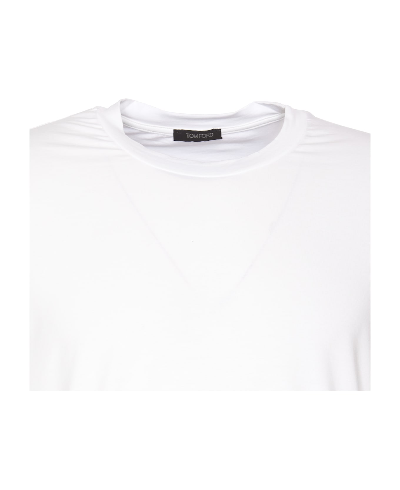 Tom Ford Crewneck Underwear T-shirt - WHITE