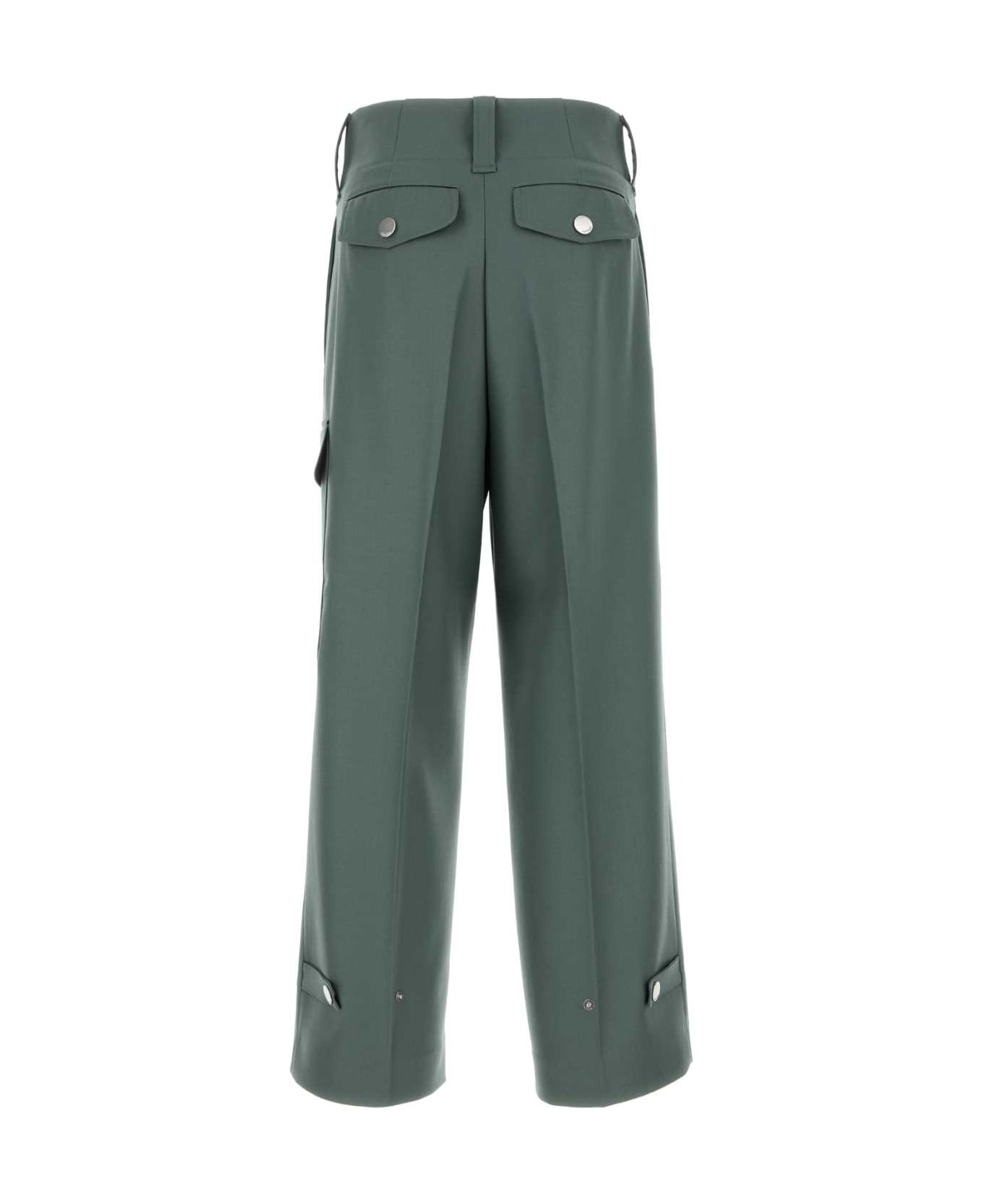 Ami Alexandre Mattiussi Straight Fit Trousers - ANTIQUECLAY