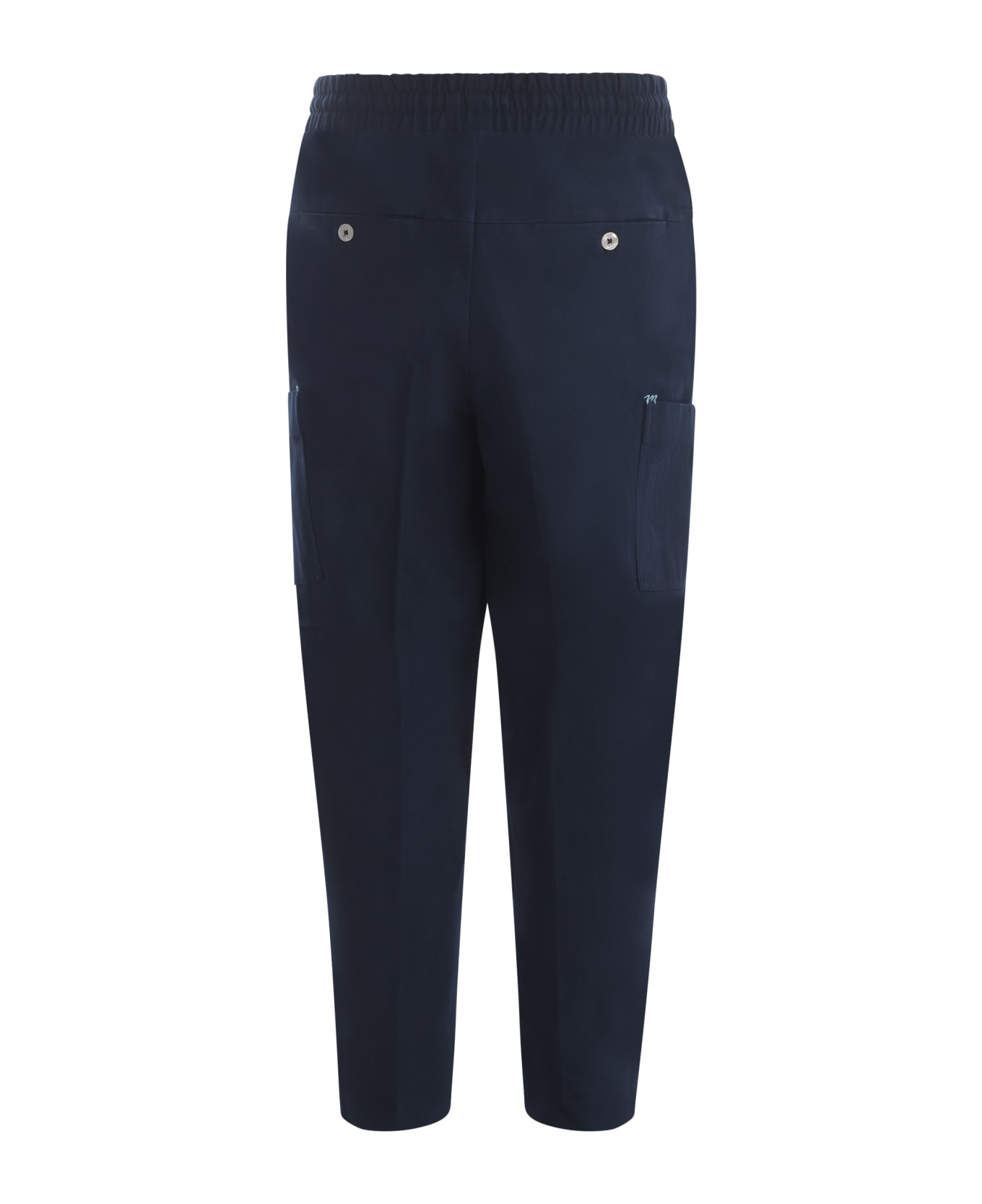 Drôle de Monsieur Trousers Drole De Monsieur "cago" In English Cloth - Blu