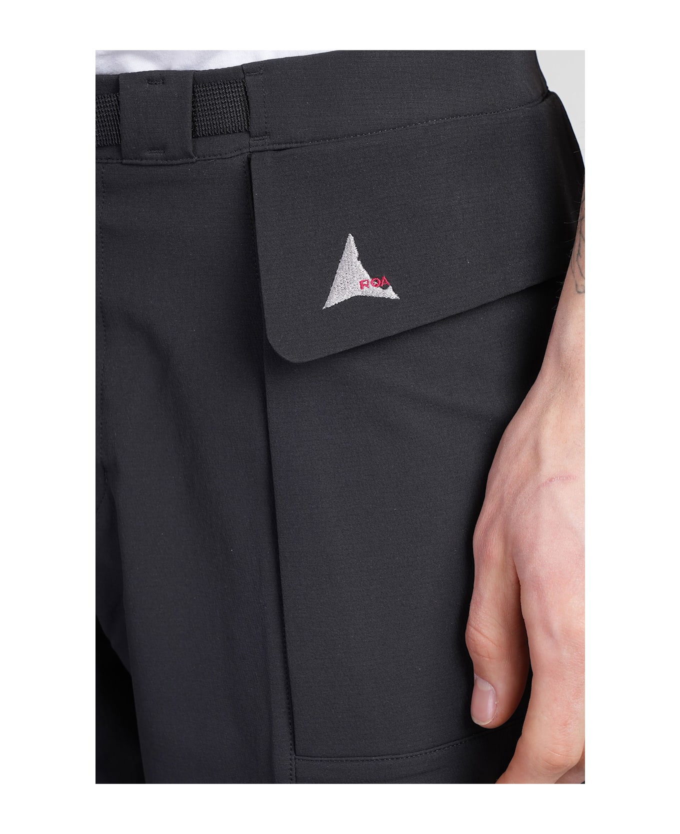 ROA Duty Shorts Shorts In Black Polyamide - black