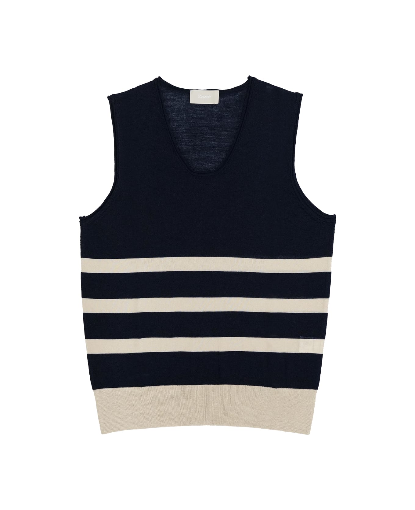 Drumohr Sweater - Blue ベスト