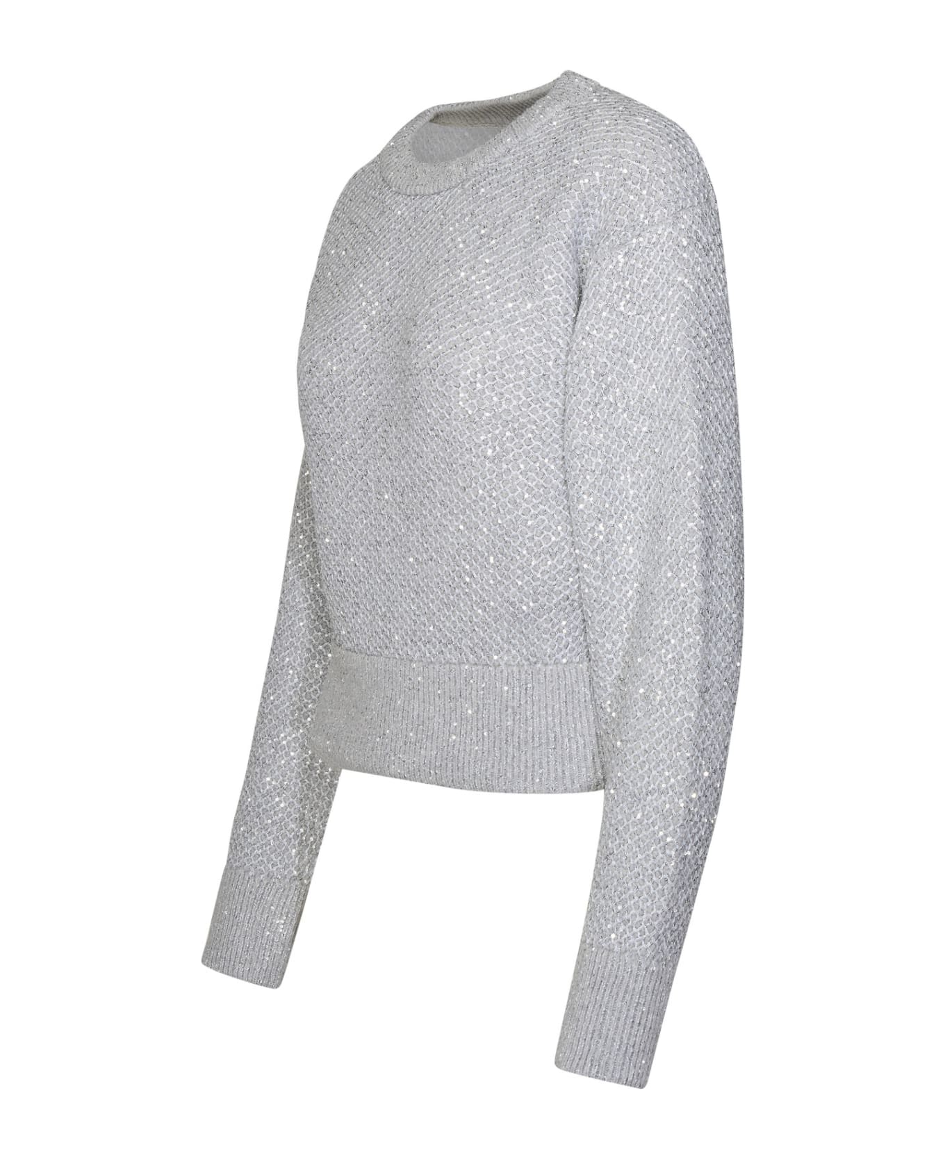 stella Stivaletti McCartney Grey Wool Blend Sweater - Grey