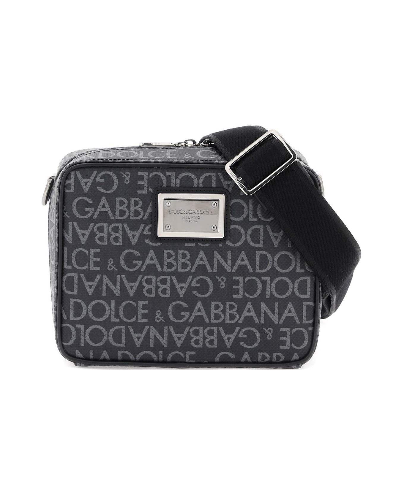 Dolce & Gabbana Messenger Bag - NERO GRIGIO (Black)