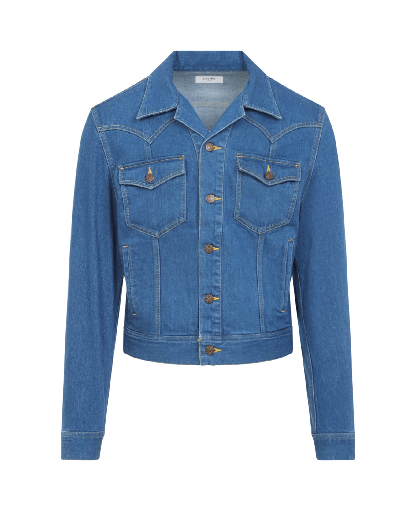 Celine Trucker Jacket - Western Blue
