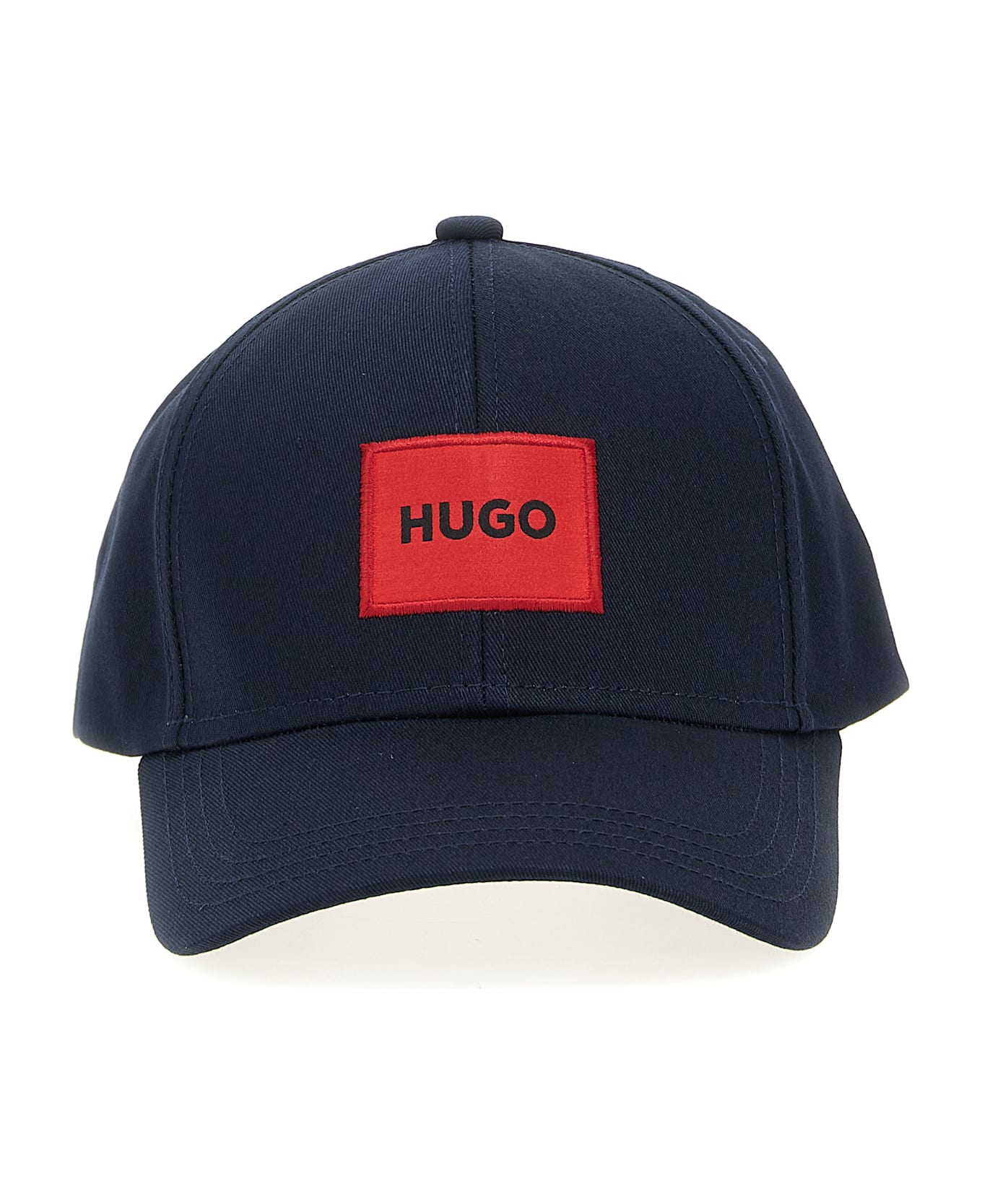 Hugo Boss Logo Patch Cap - Blue
