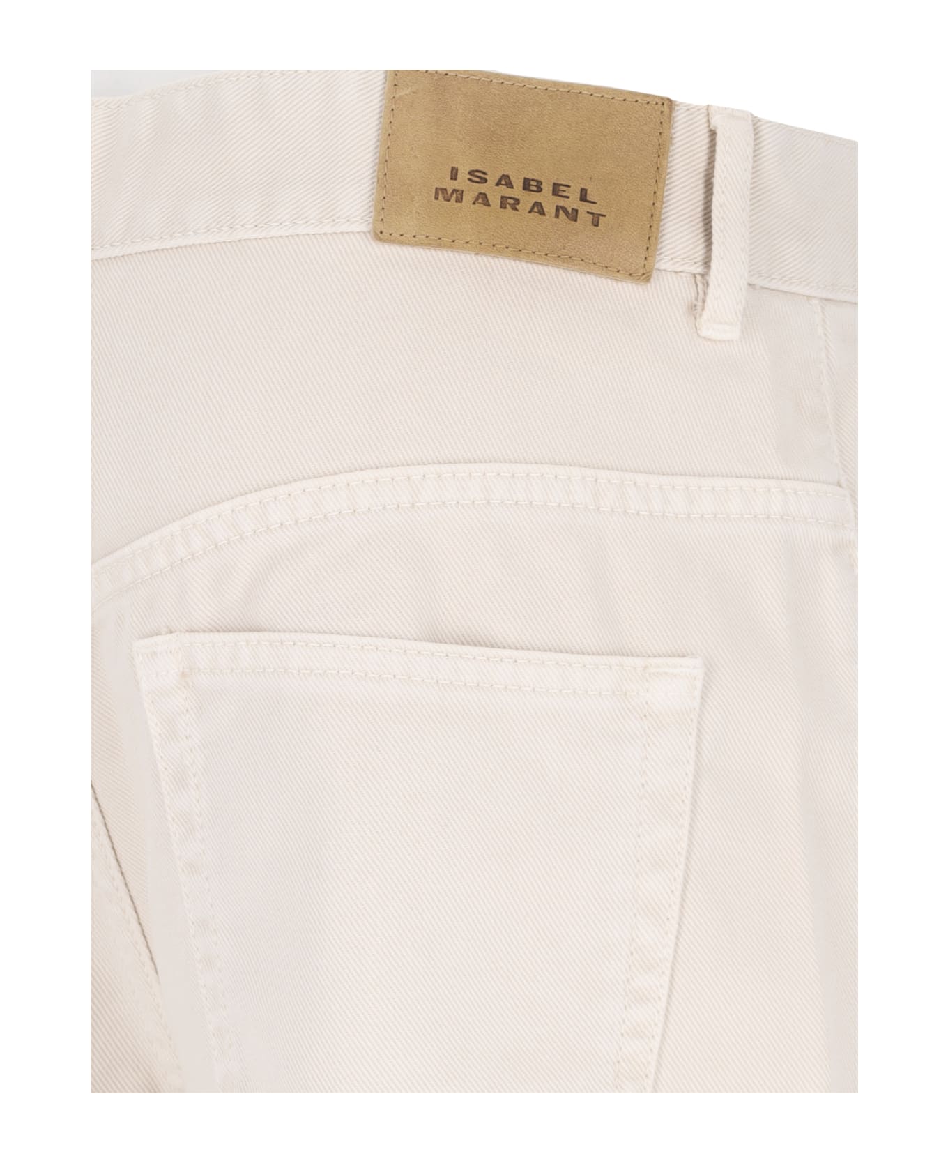 Isabel Marant Bootcut Jeans - Crema