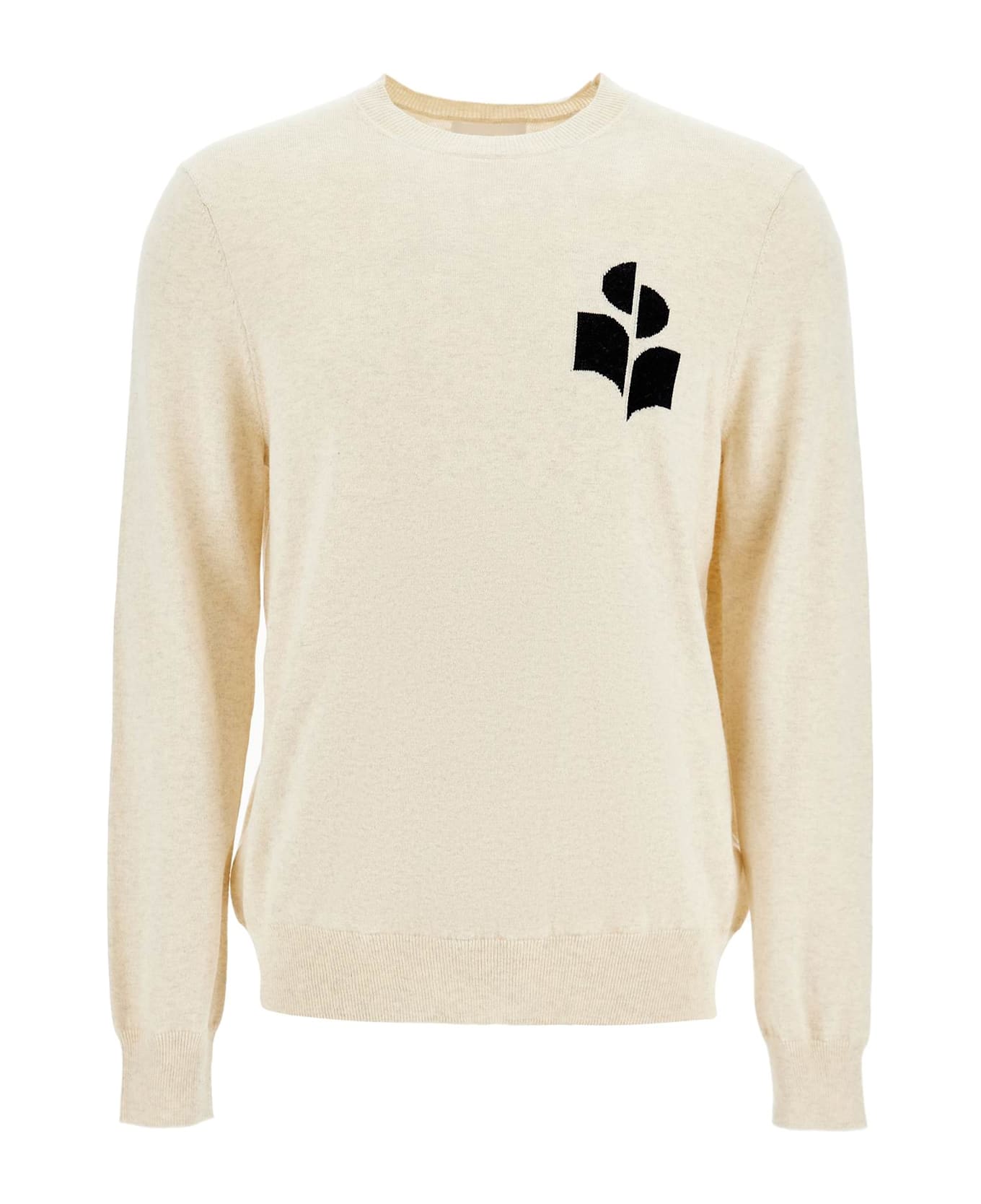 Isabel Marant 
evans Cotton And Wool Pullover - IVORY