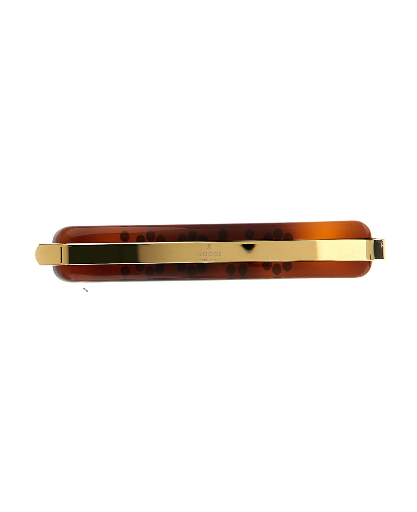 Gucci Logo Hair Clip - Brown