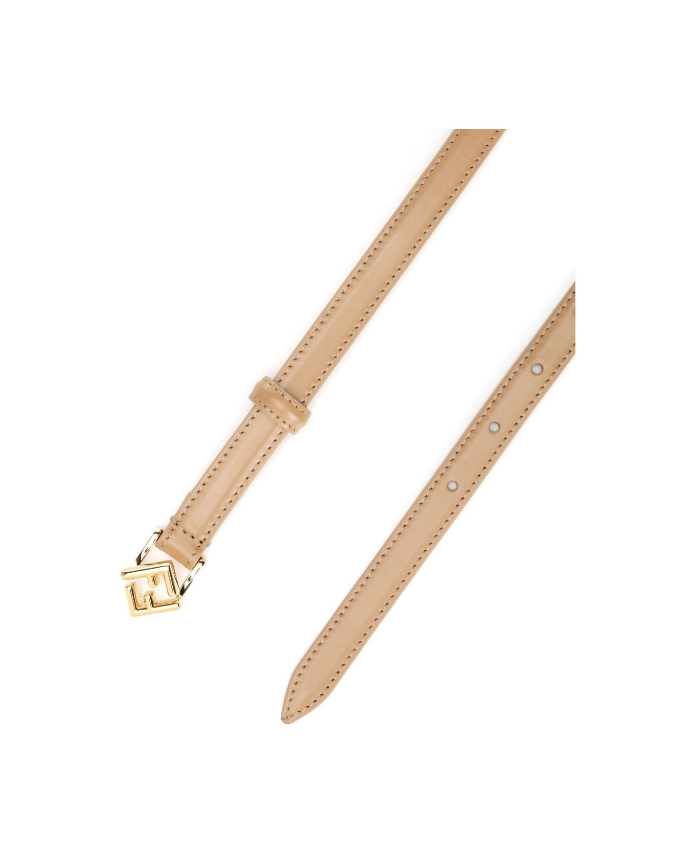 Fendi "ff Diamond" Belt - Brown