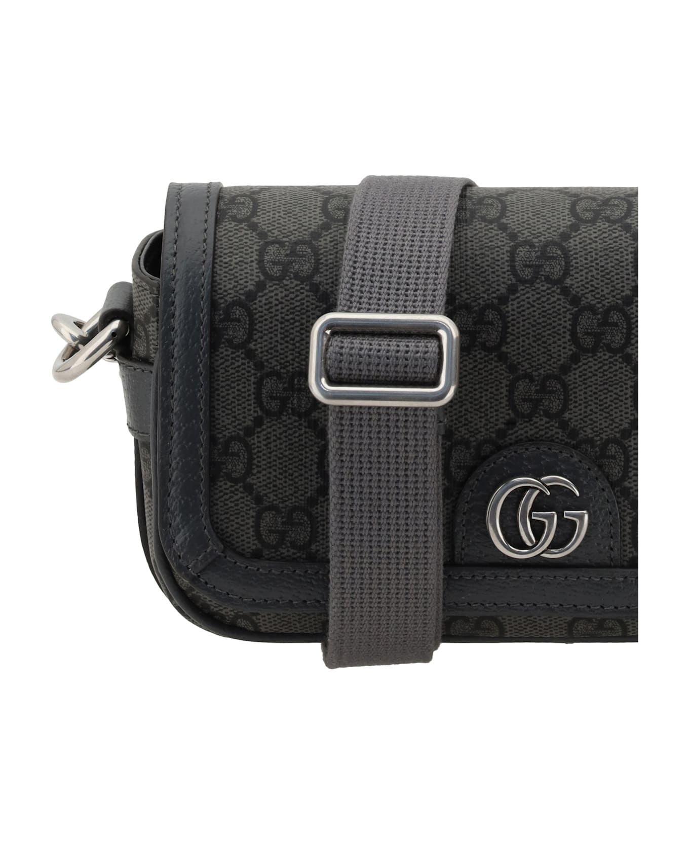 Gucci Shoulder Bag - Grey Blk/gre/gr.g