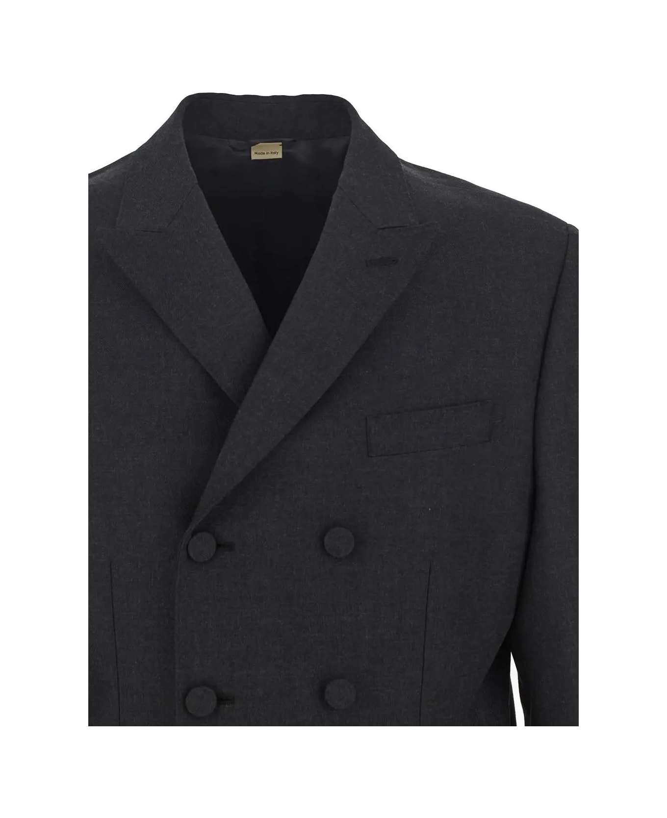 Gucci Double-breasted Wool Twill Jacket
