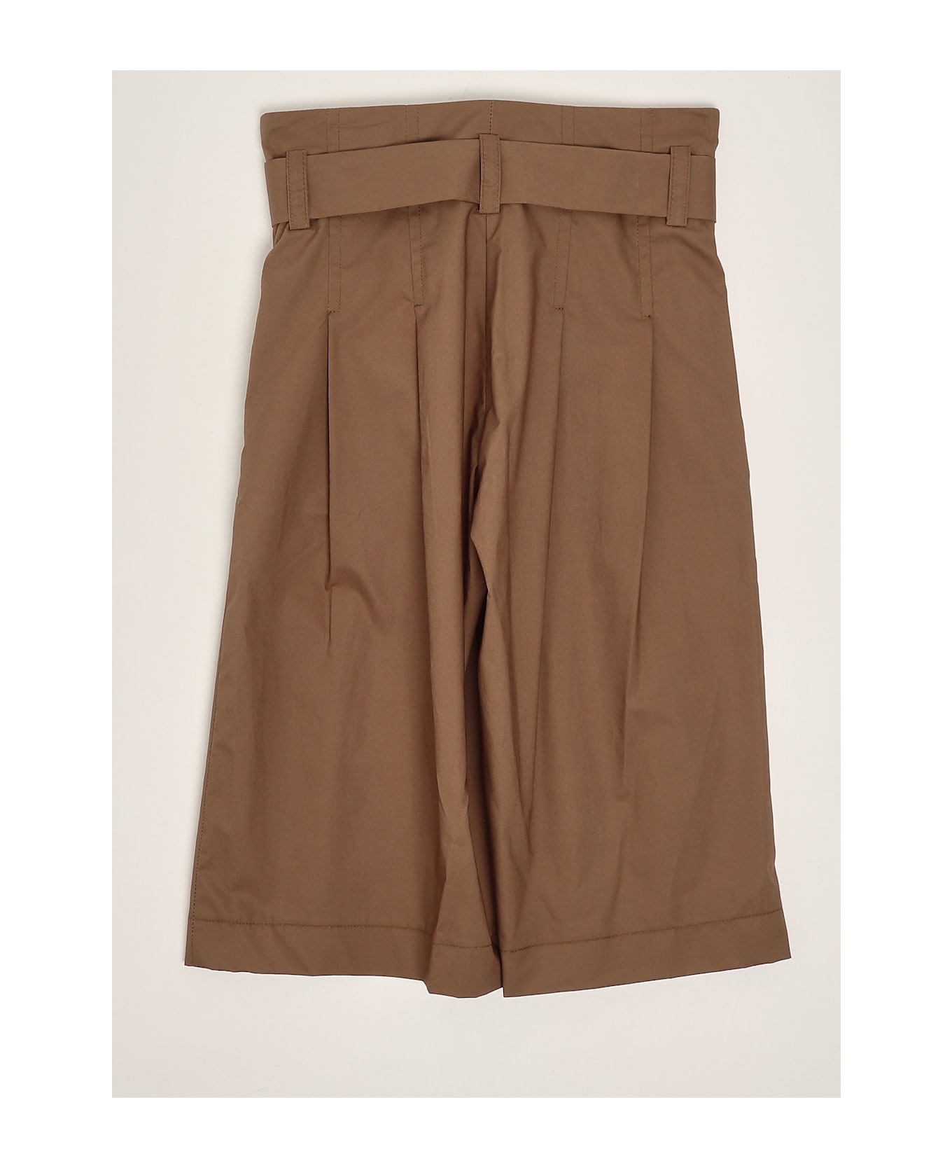 Monnalisa Trousers Trousers - MARRONE