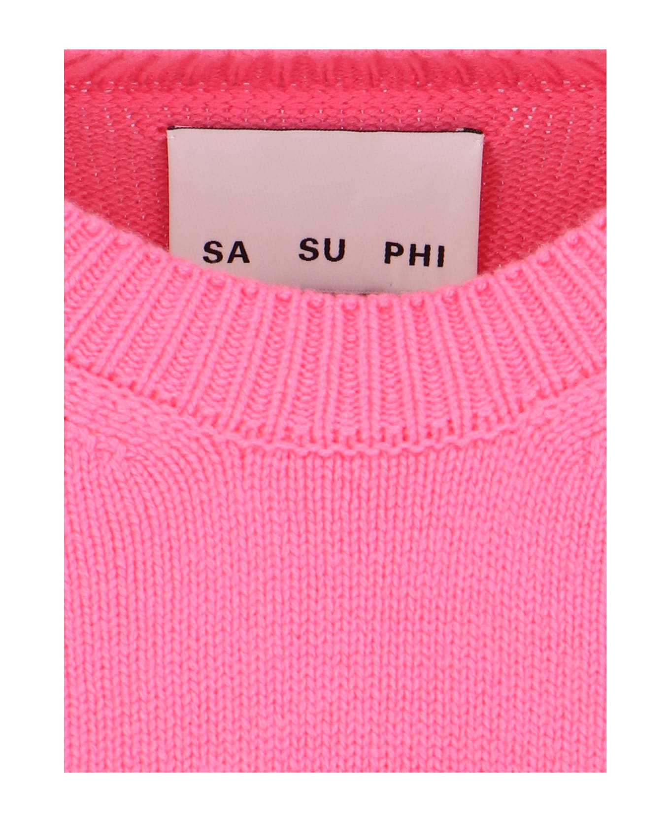Sa Su Phi Crewneck Sweater - Pink