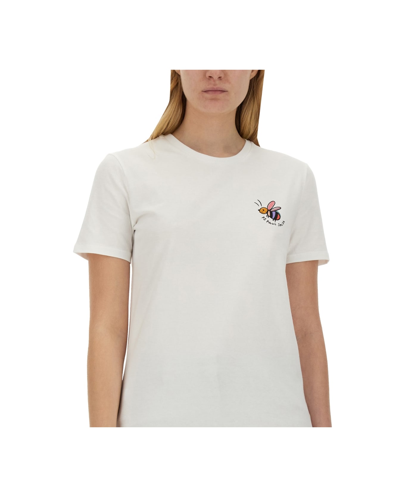 PS by Paul Smith T-shirt With Logo - WHITE