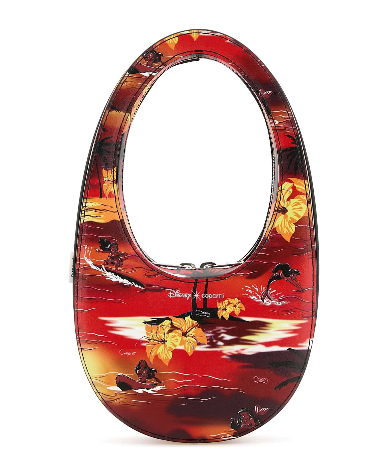 Coperni Printed Synthetic Leather Disney X Coperni Mini Tropical Swipe Handbag - PRINTREDTROPICAL
