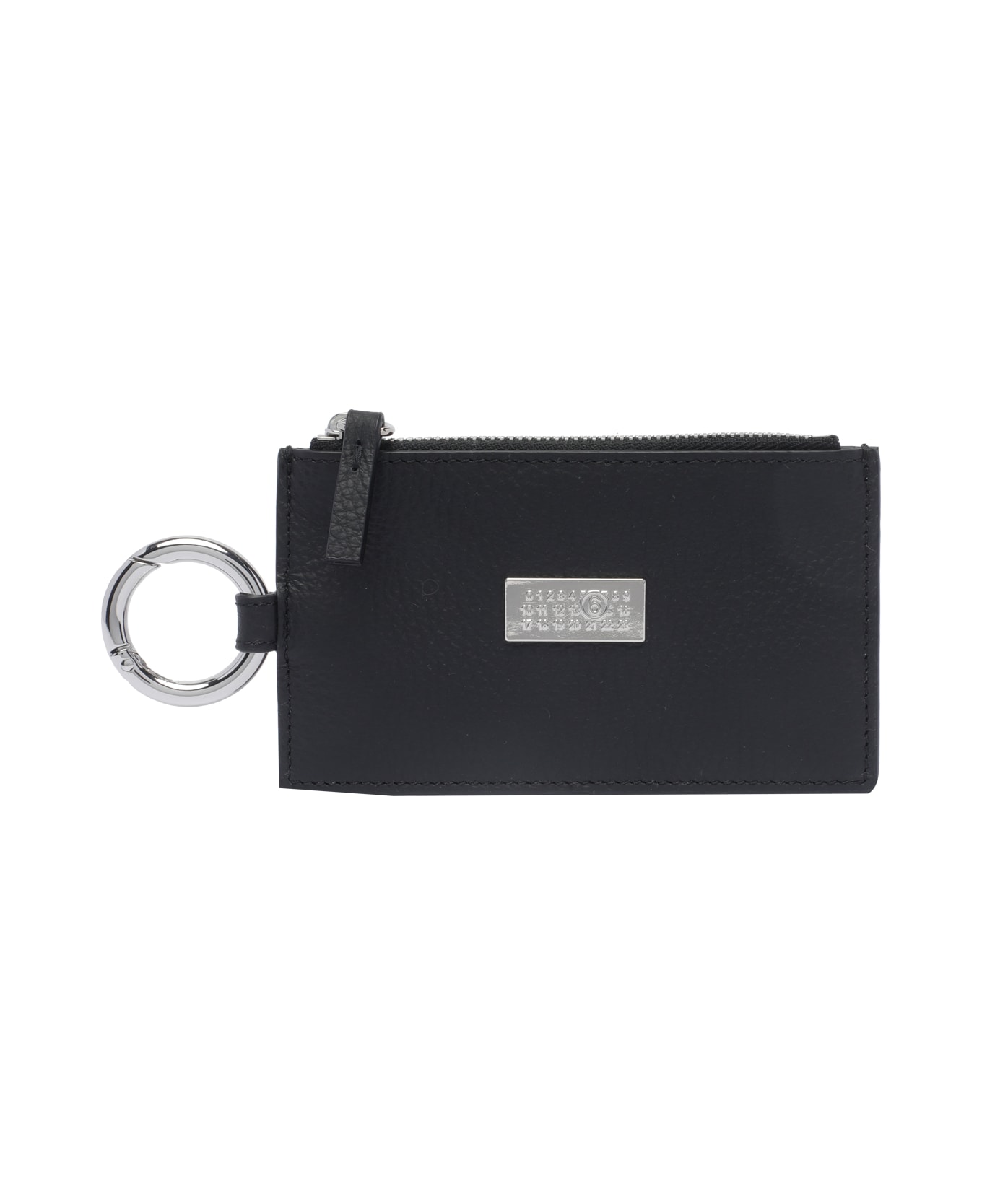 MM6 Maison Margiela Logo Wallet - Black