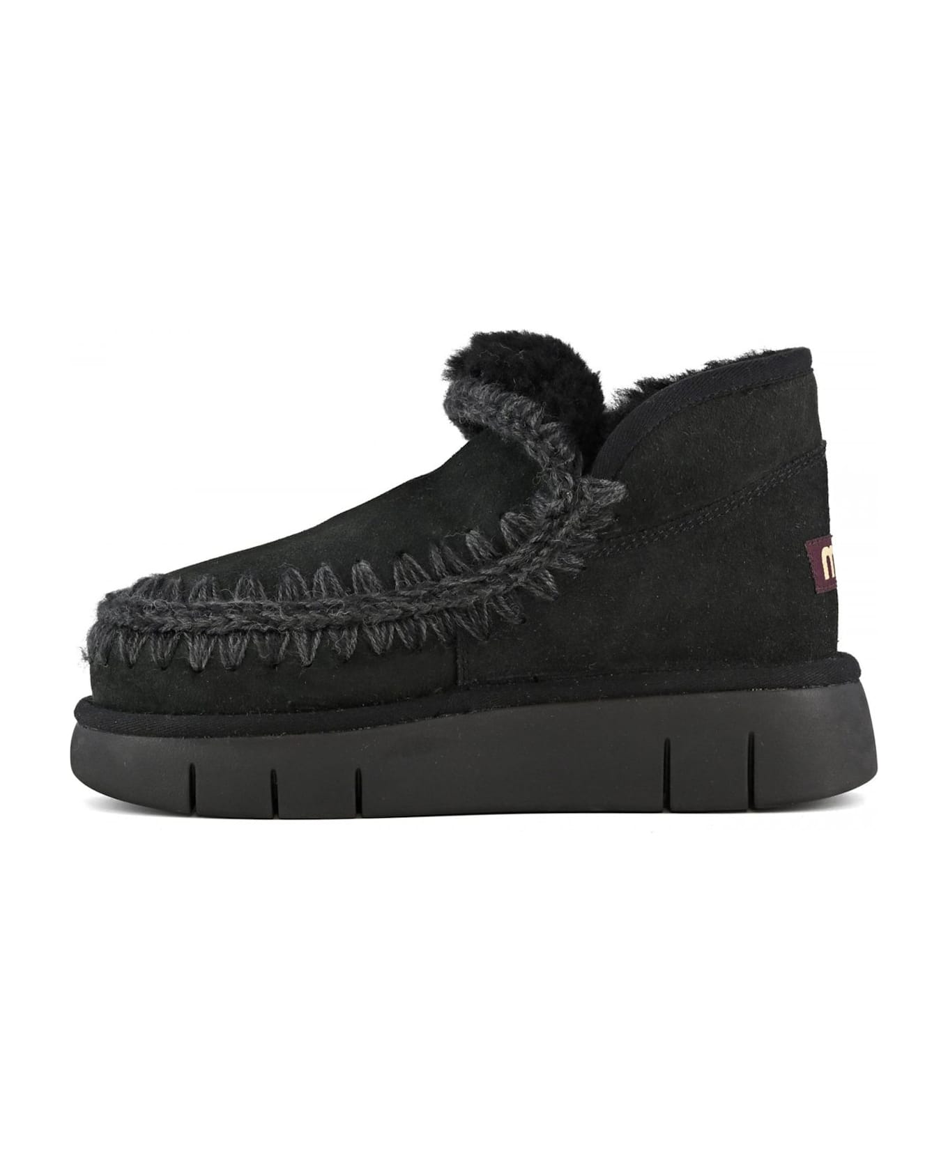 Mou Black Eskimo Bounce Sneaker - Black