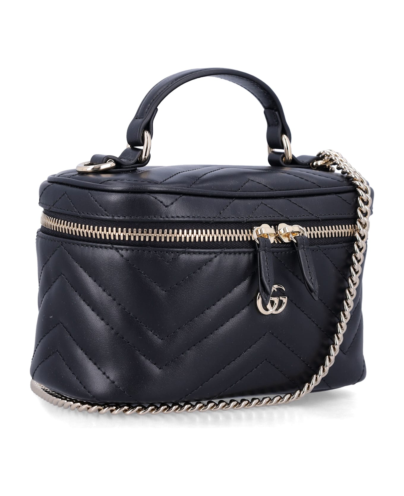 Gucci Gg Marmont Vanity Bag - BLACK