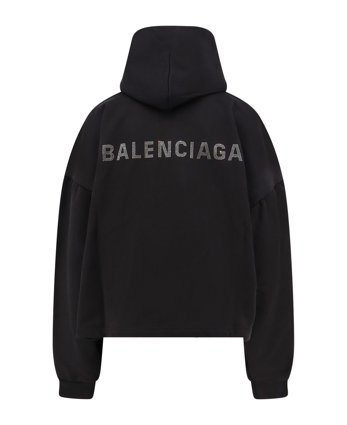 Balenciaga 
balenciaga Back Strass
 Hoodie - Black