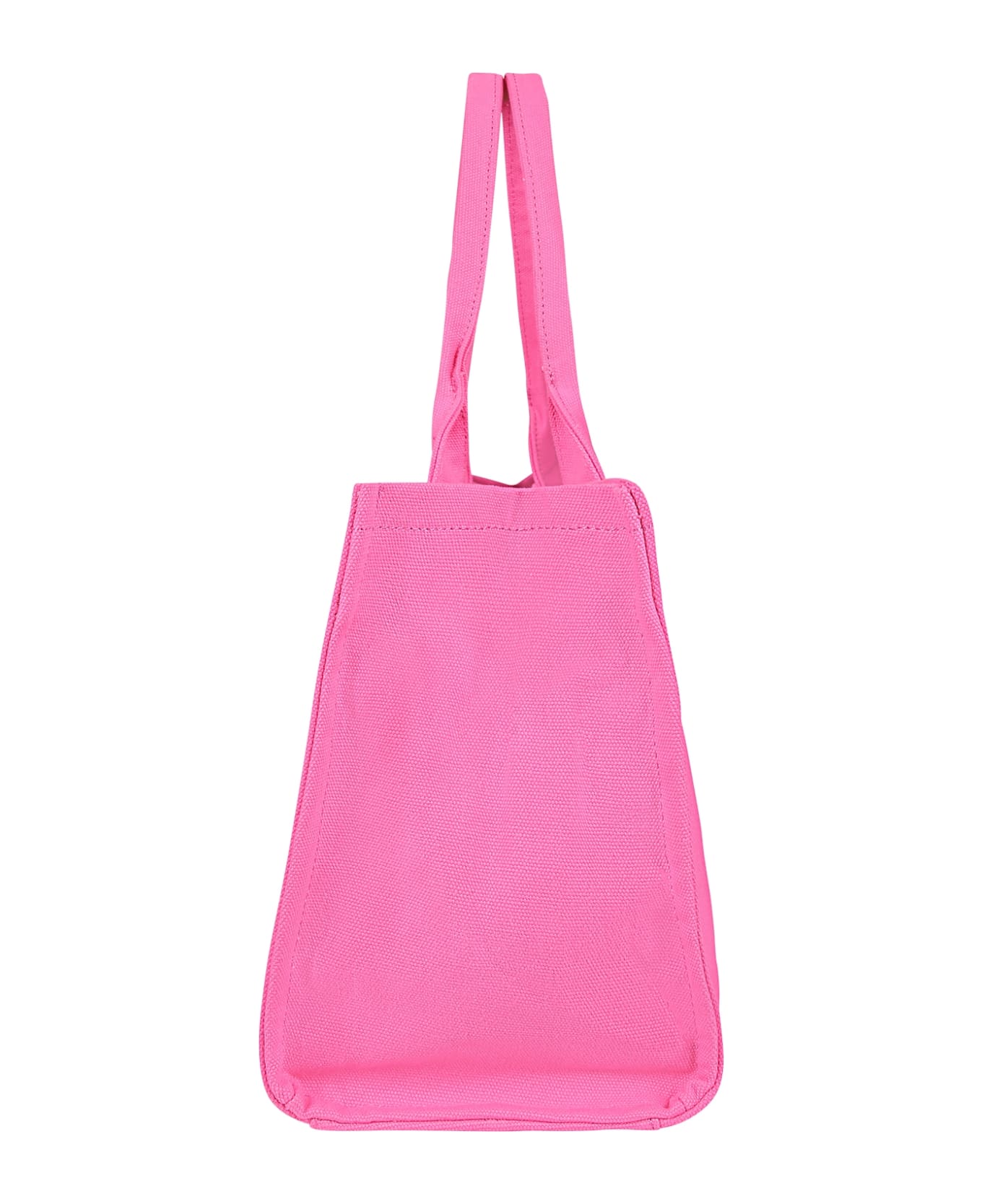 Barrow Fuchsia Bag For Girl With Logo And Smiley - Fuchsia