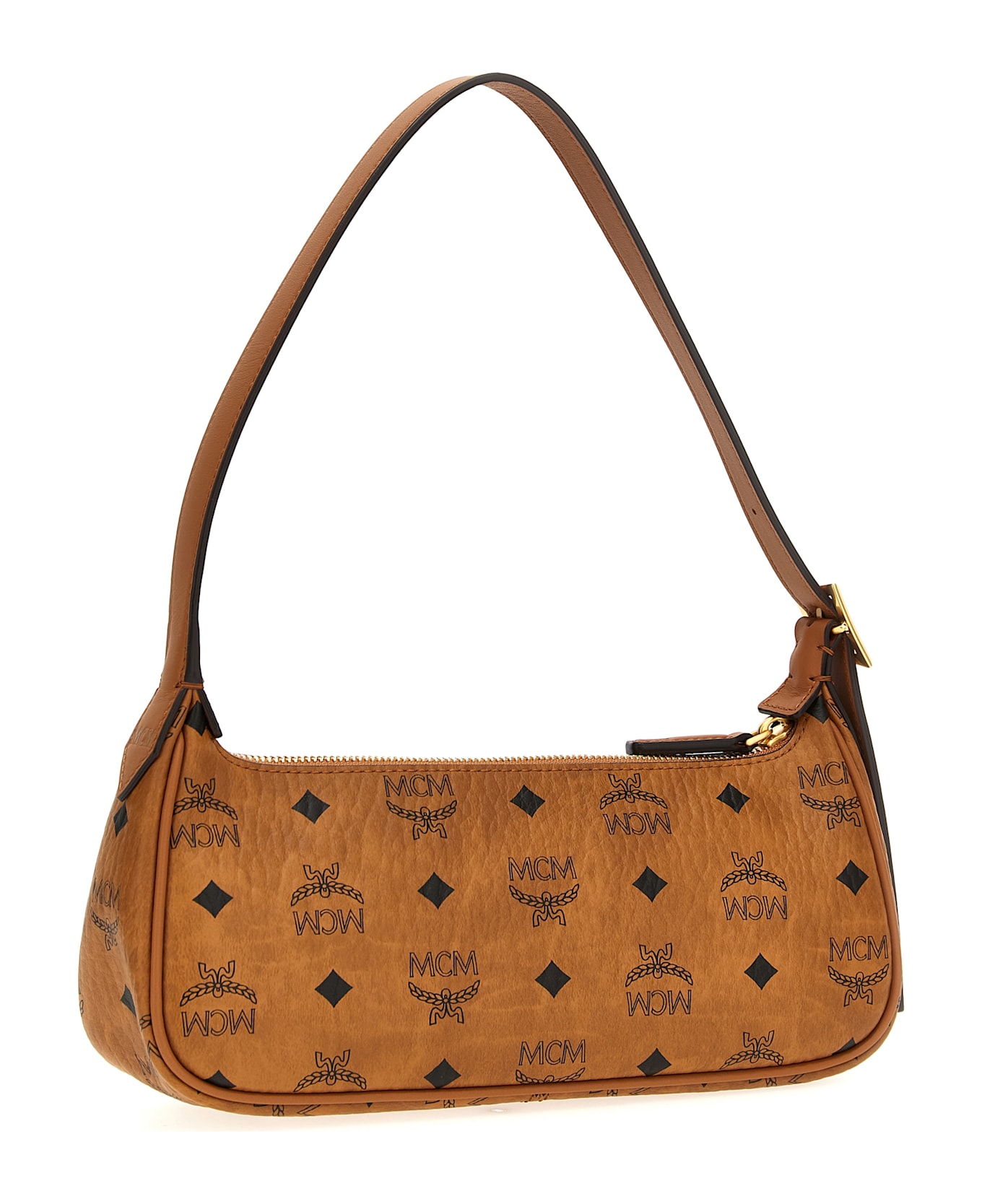 MCM 'arena Vi' Shoulder Bag - Brown