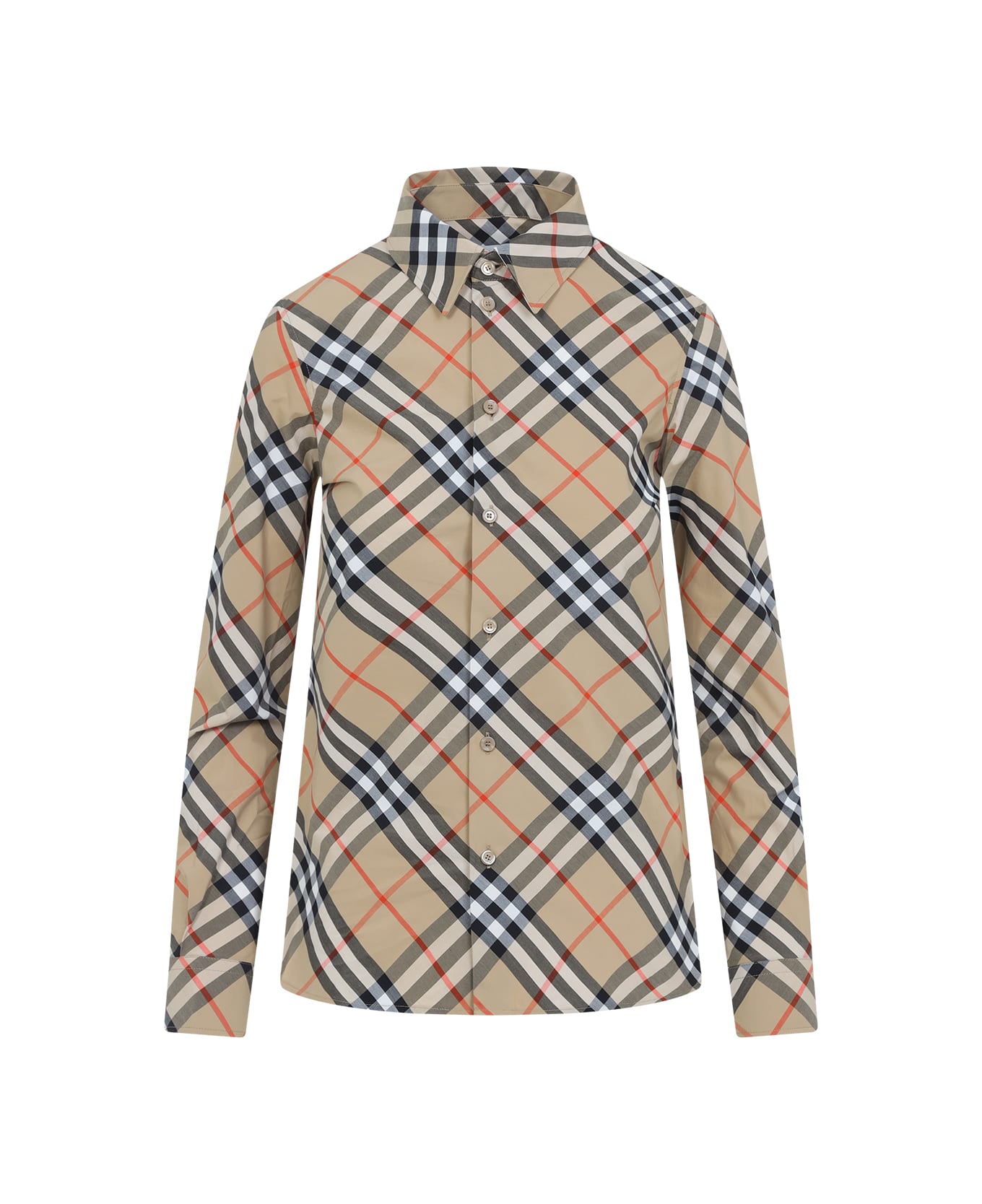 Burberry Check Shirt - Sand Ip Check