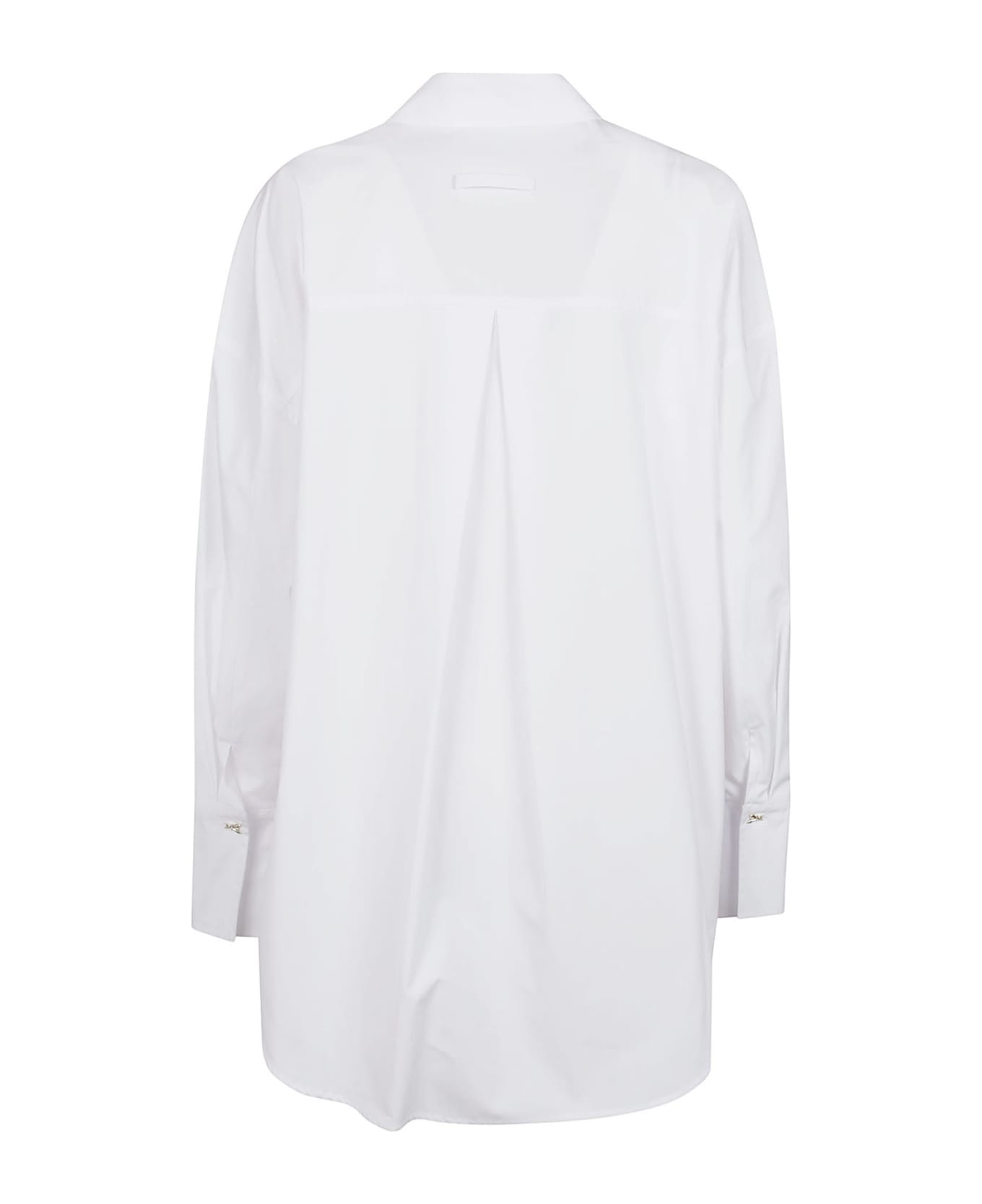 Patrizia Pepe Long Sleeve Shirt - Bianco Ottico