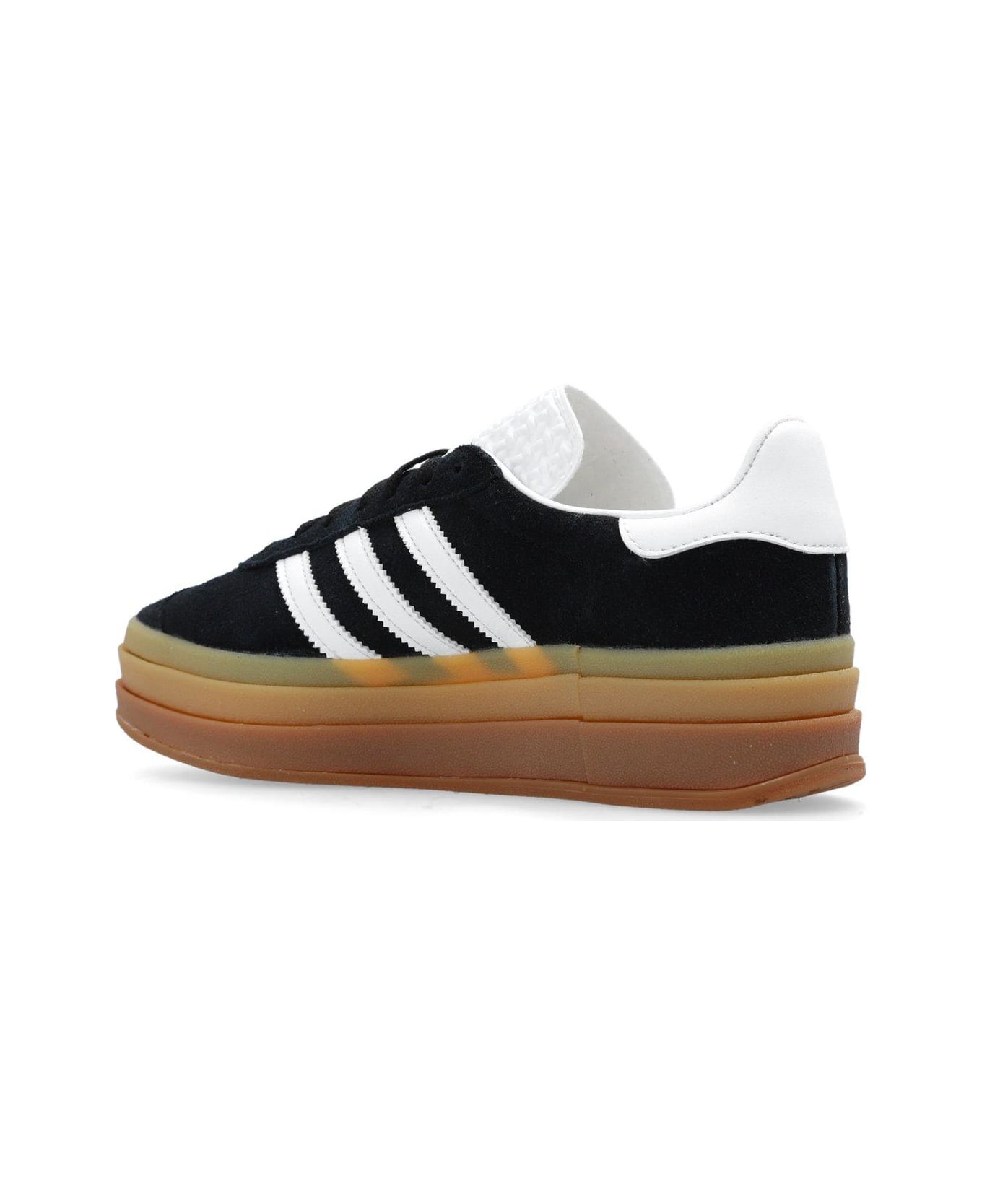 Adidas Gazelle Bold Lace-up Sneakers - BLACK