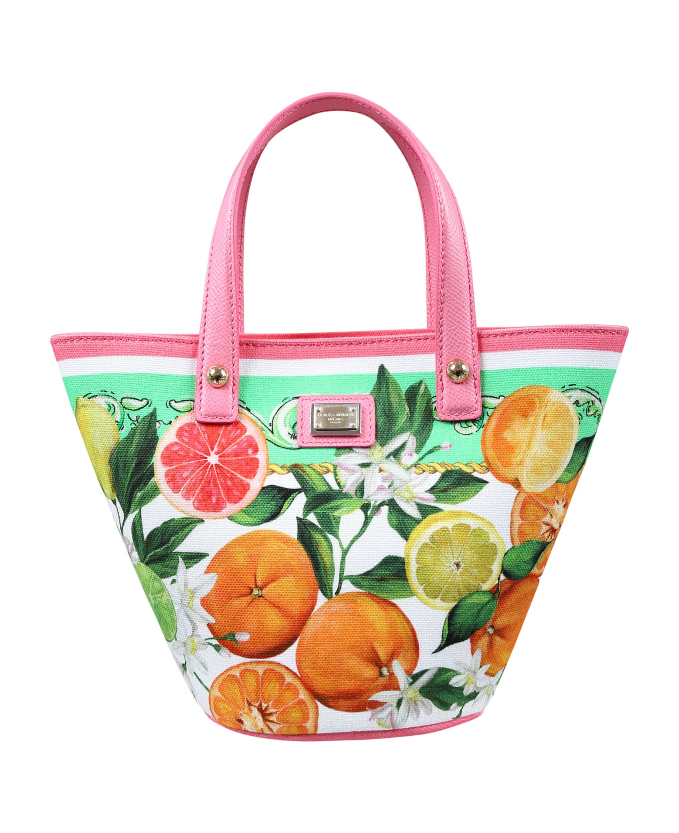 Dolce & Gabbana Multicolor Bag For Girl With Logo - Multicolor